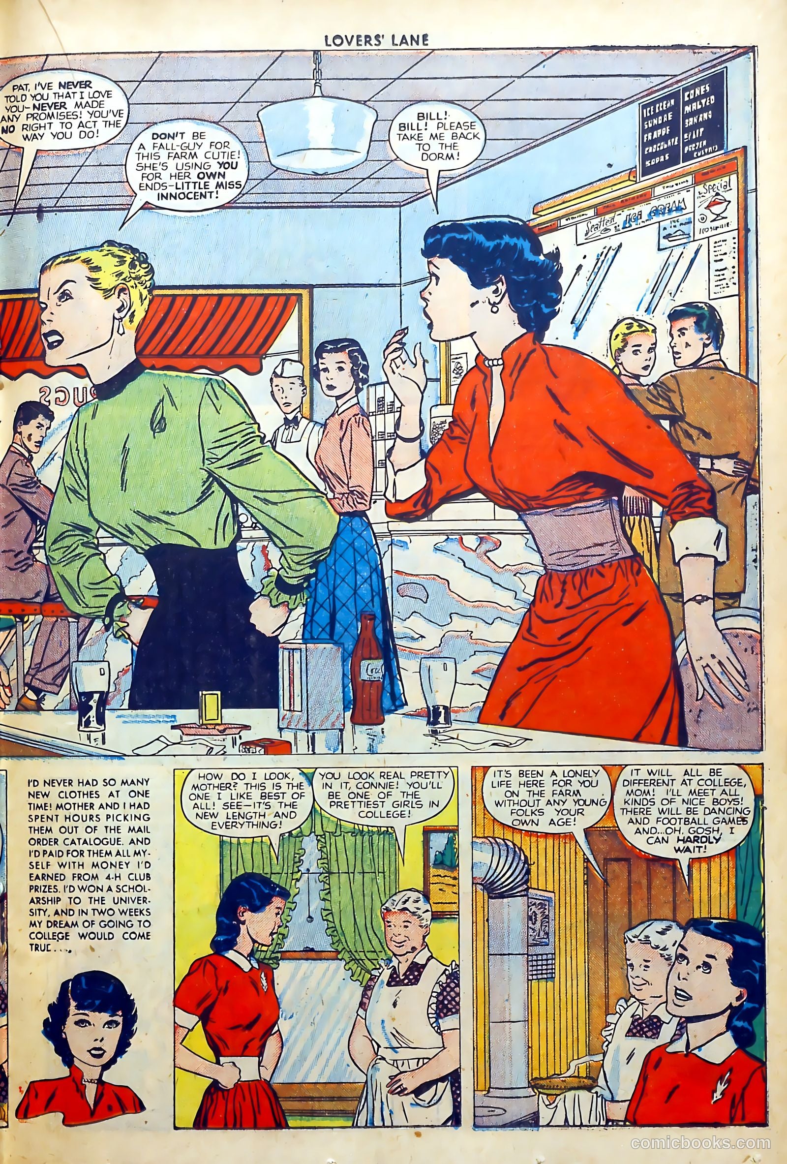 Lovers' Lane #2 (1949, Lev Gleason Publications, Inc.) — page 27 of 54