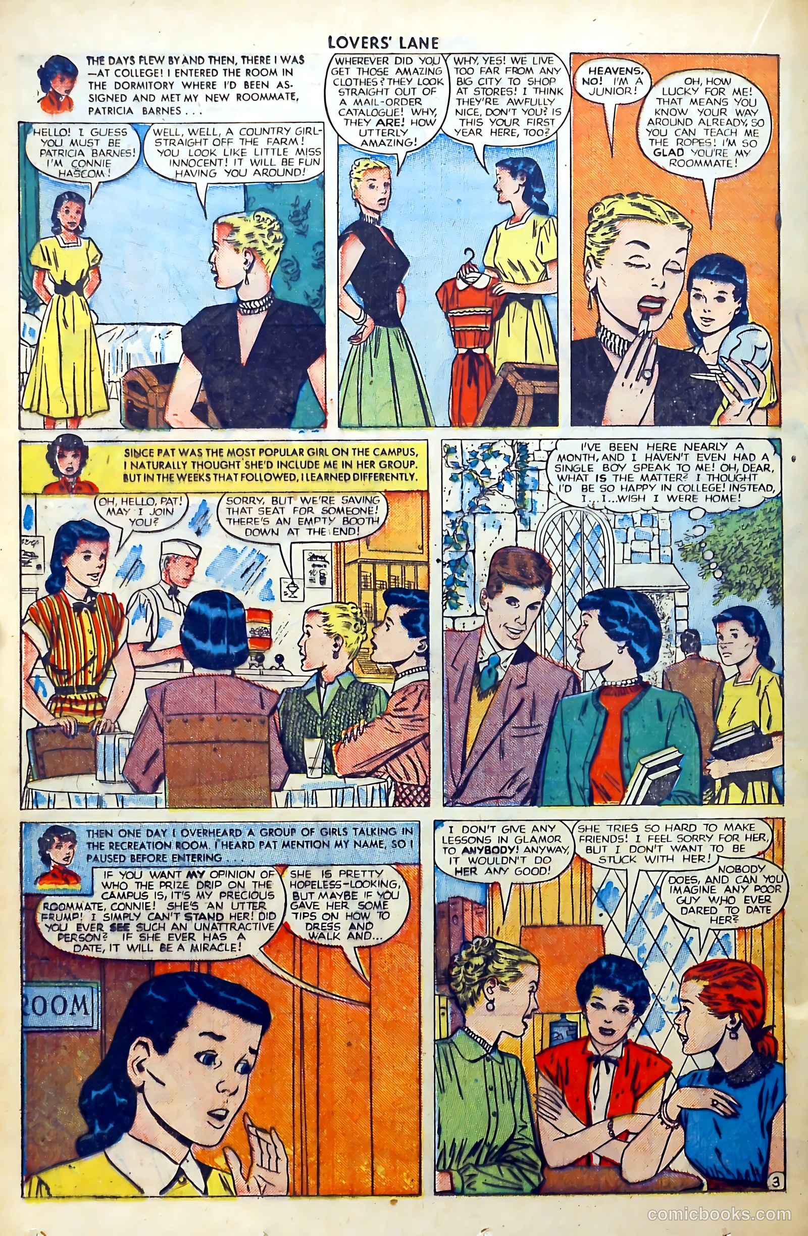 Lovers' Lane #2 (1949, Lev Gleason Publications, Inc.) — page 28 of 54