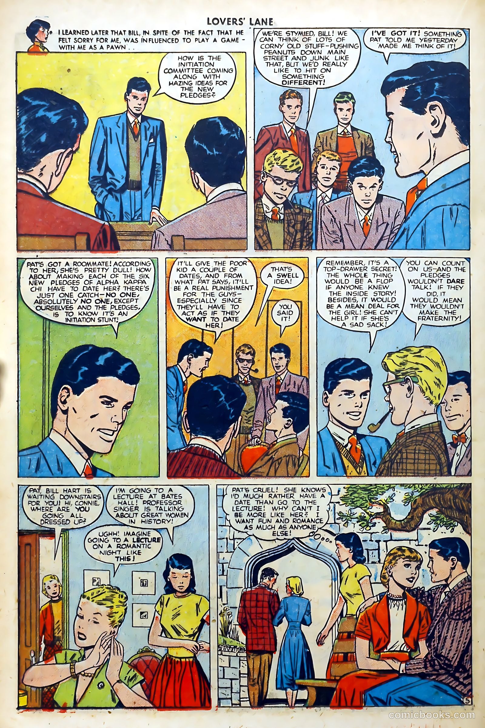 Lovers' Lane #2 (1949, Lev Gleason Publications, Inc.) — page 30 of 54