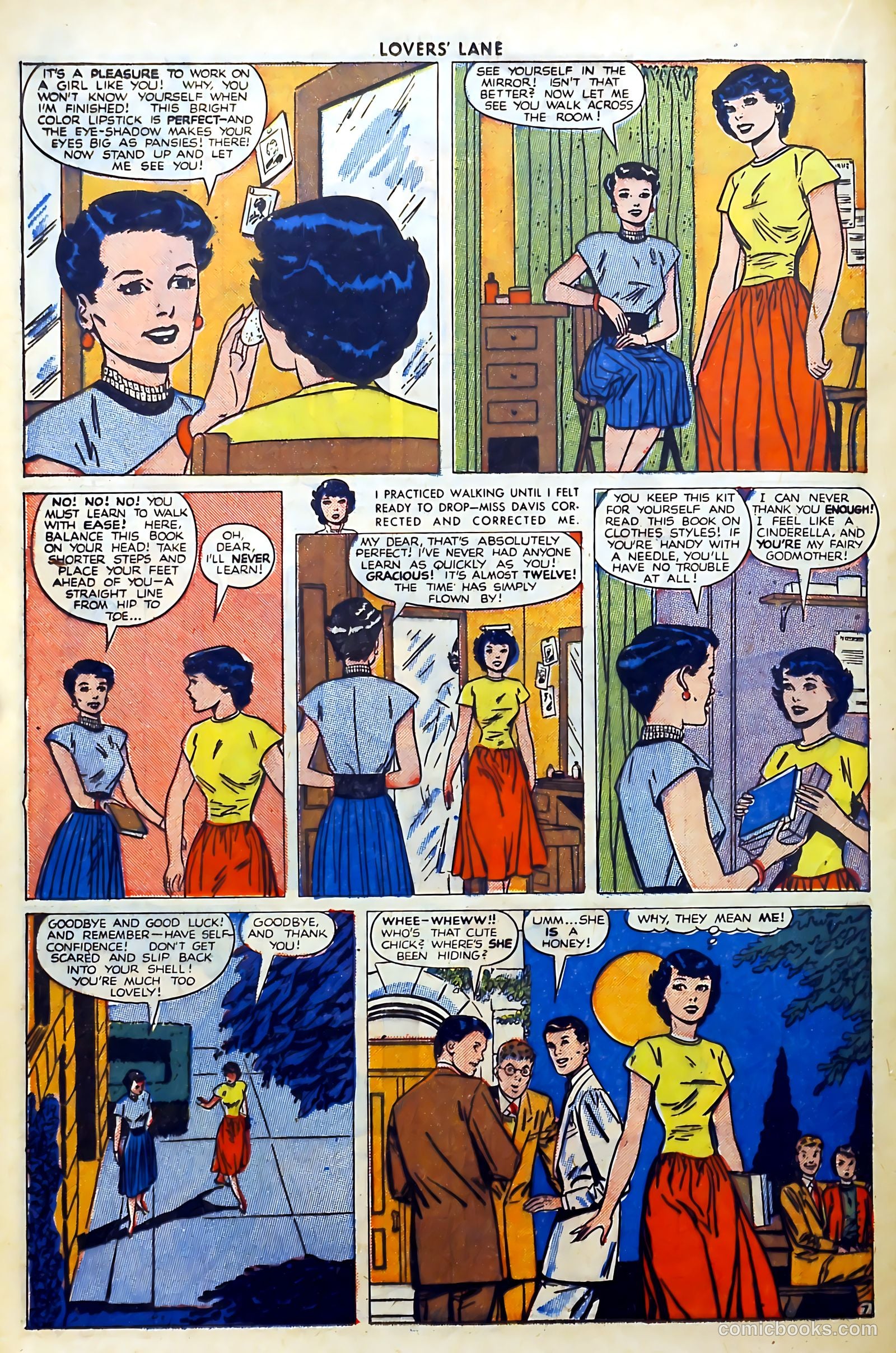 Lovers' Lane #2 (1949, Lev Gleason Publications, Inc.) — page 32 of 54