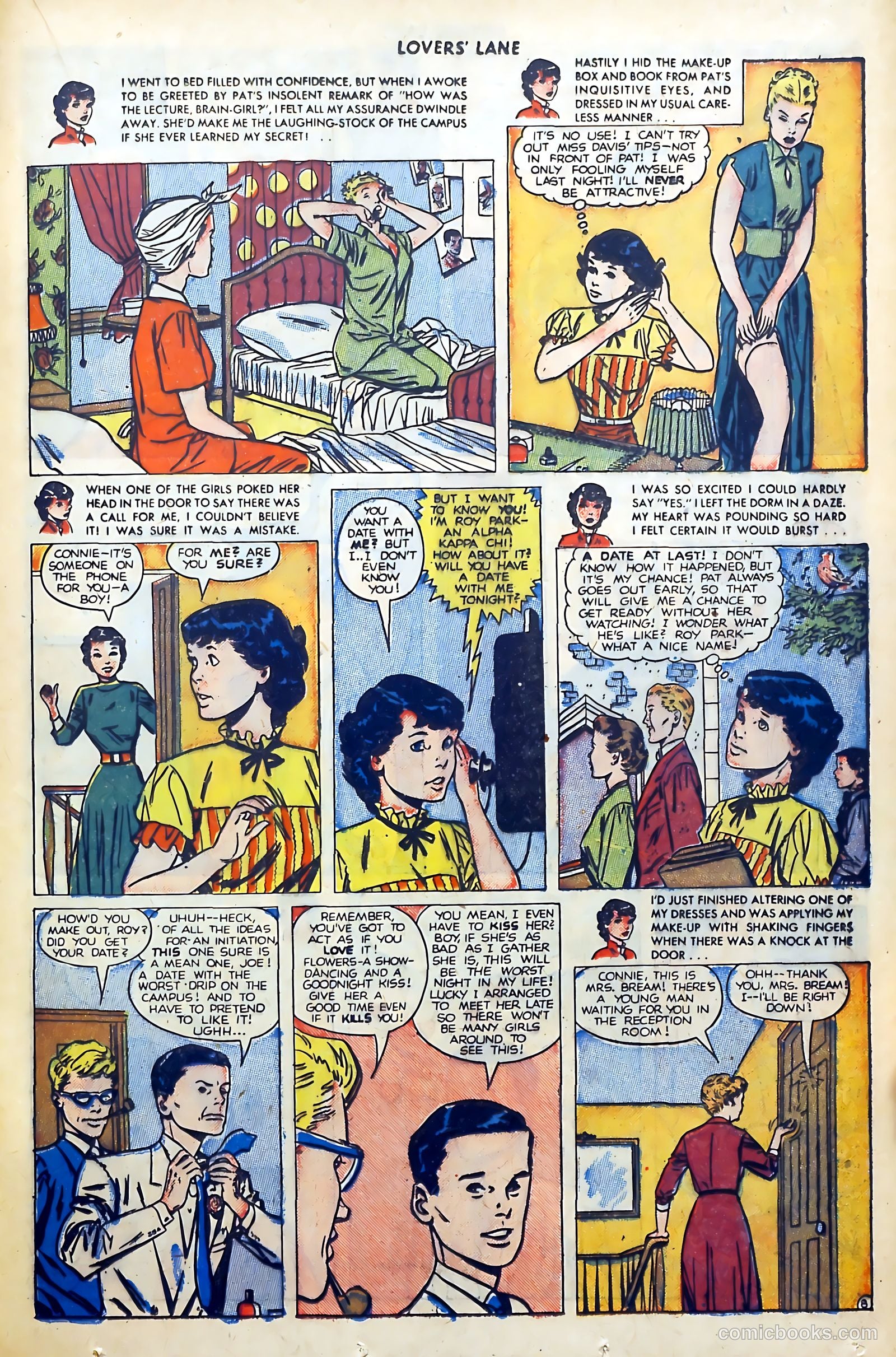 Lovers' Lane #2 (1949, Lev Gleason Publications, Inc.) — page 33 of 54