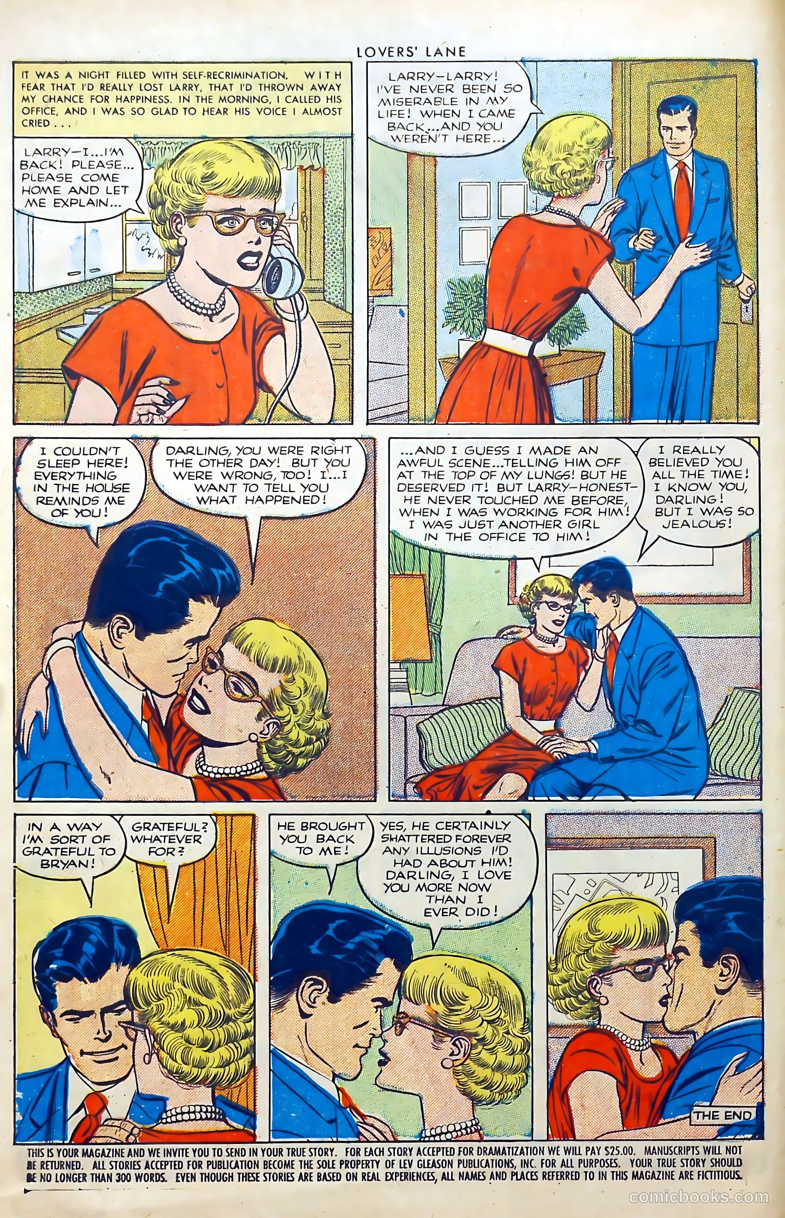Lovers' Lane #27 (1952) — page 8 of 37