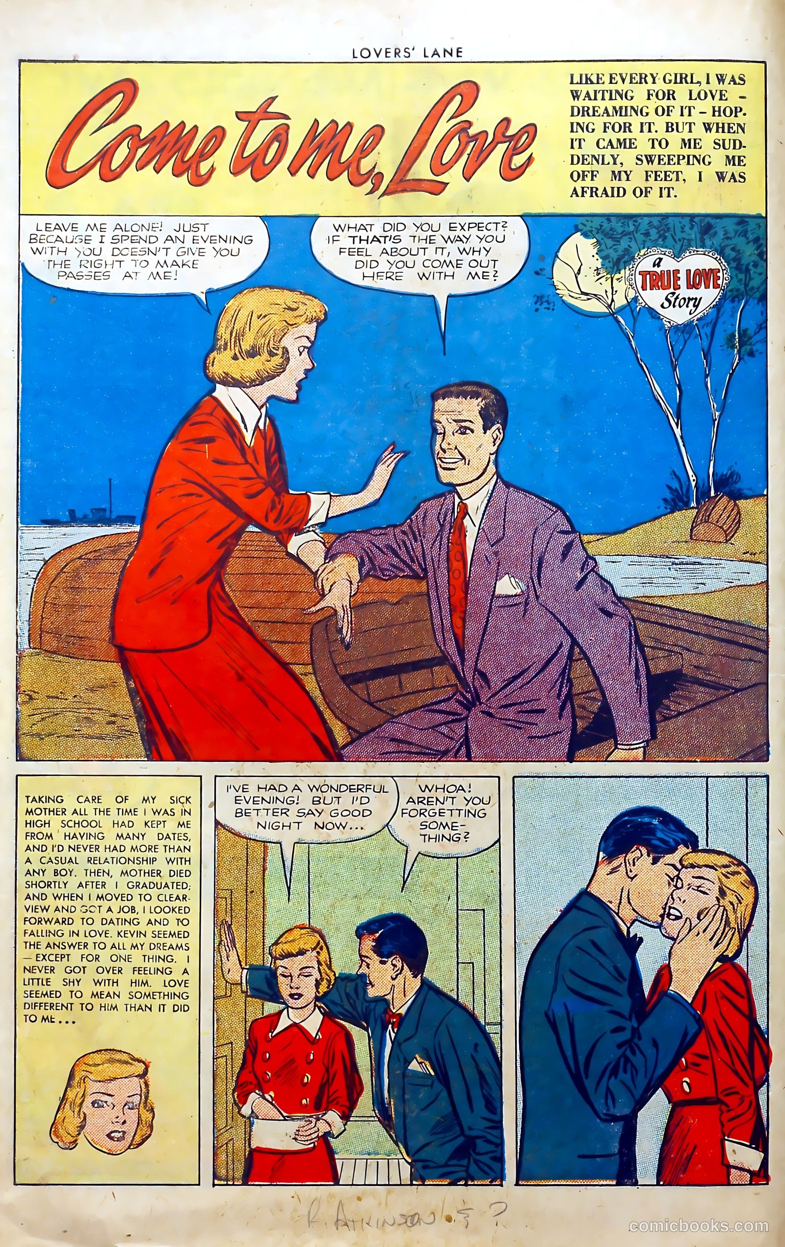 Lovers' Lane #27 (1952) — page 10 of 37
