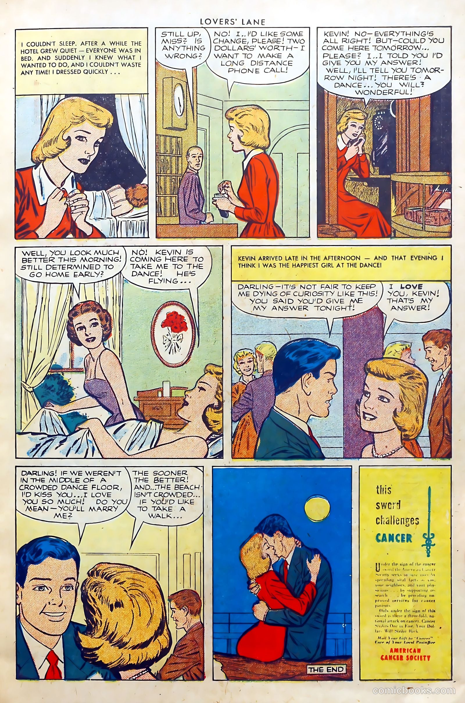 Lovers' Lane #27 (1952) — page 15 of 37