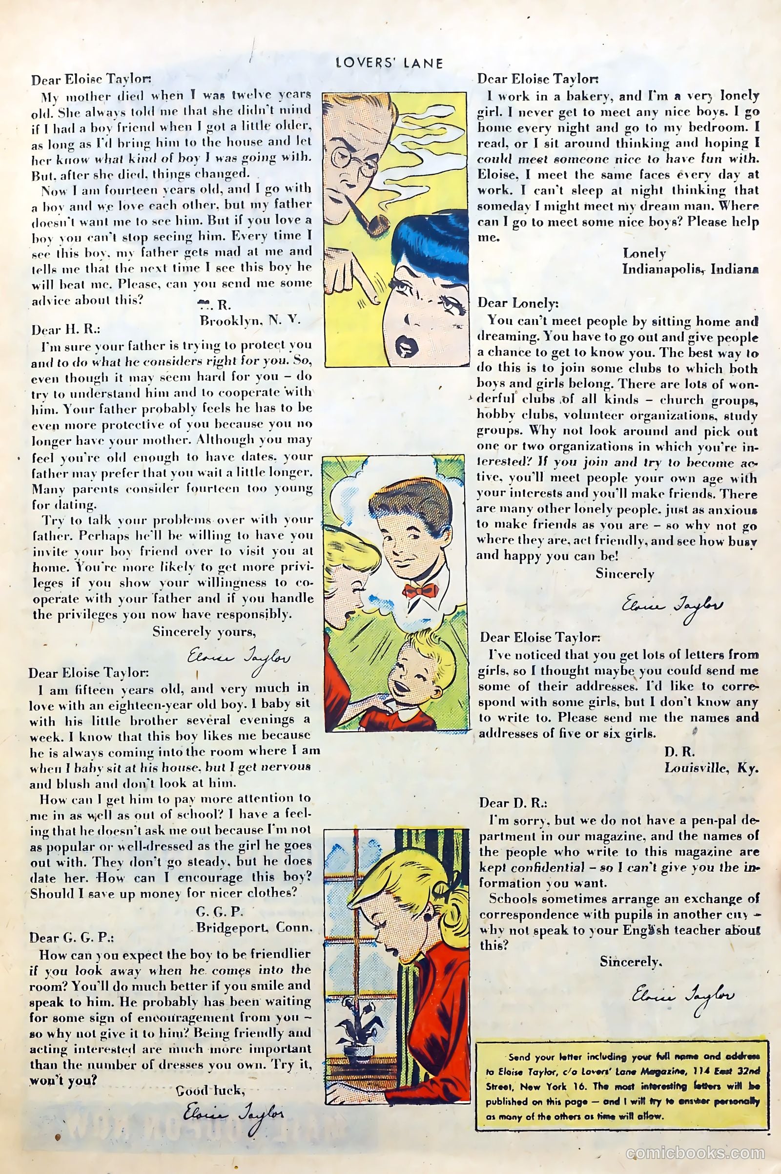 Lovers' Lane #27 (1952) — page 17 of 37