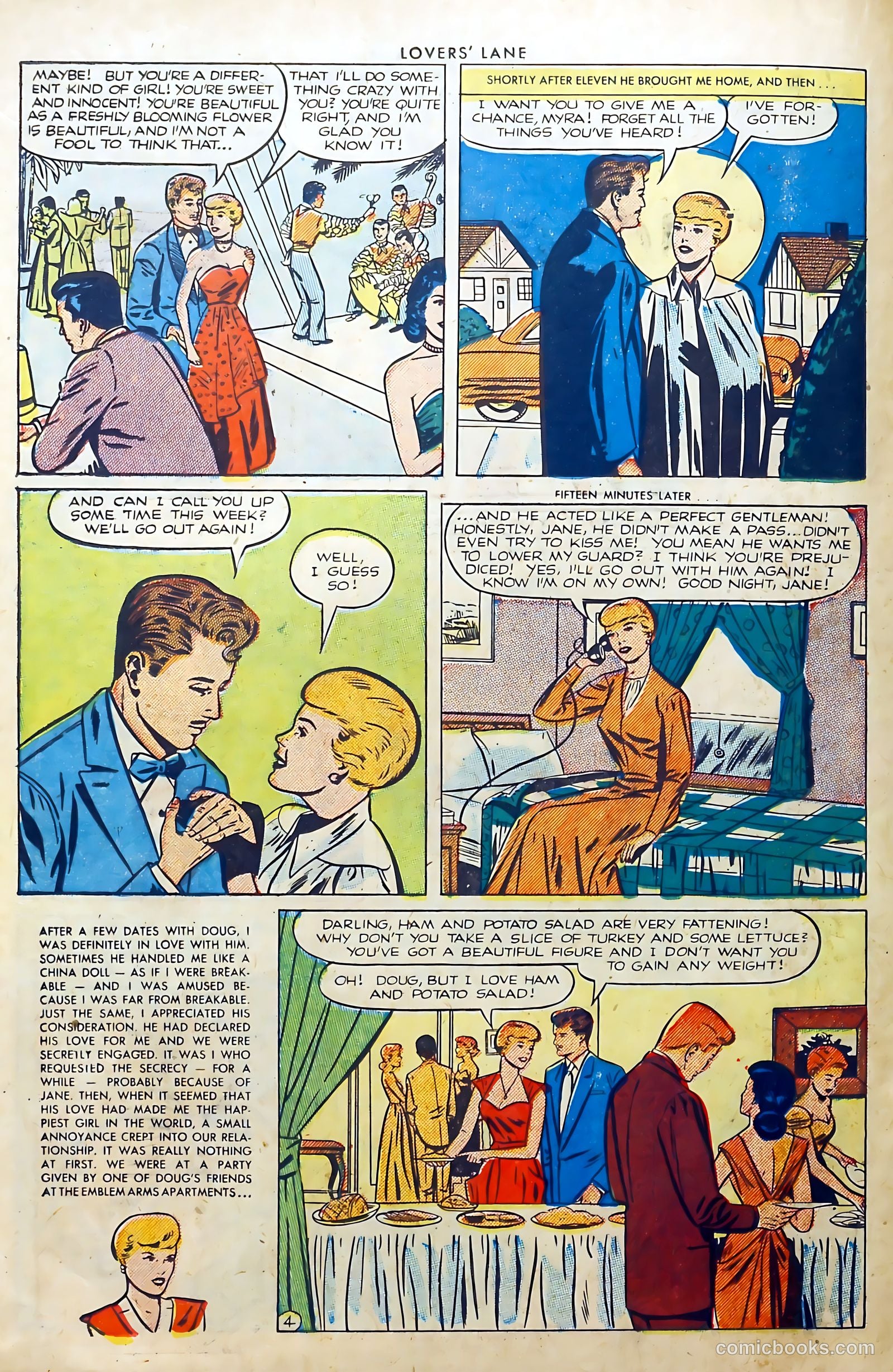 Lovers' Lane #27 (1952) — page 22 of 37
