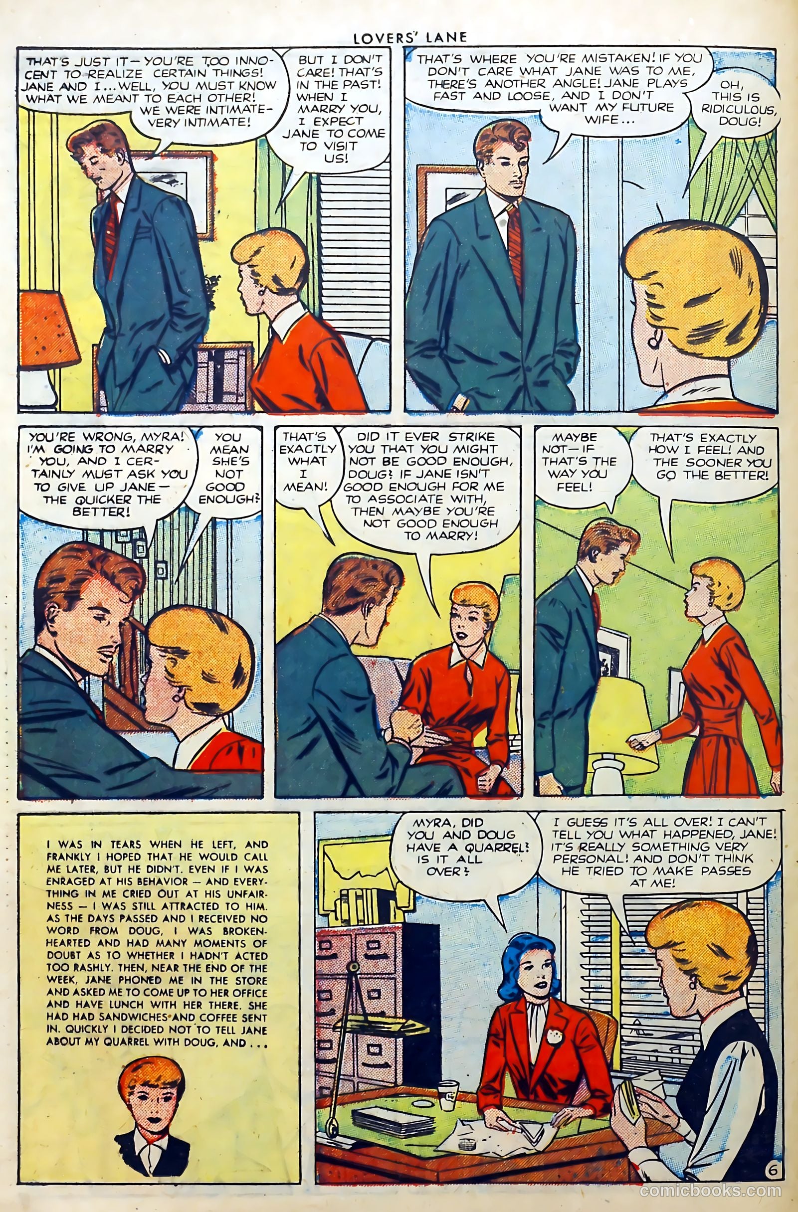 Lovers' Lane #27 (1952) — page 24 of 37