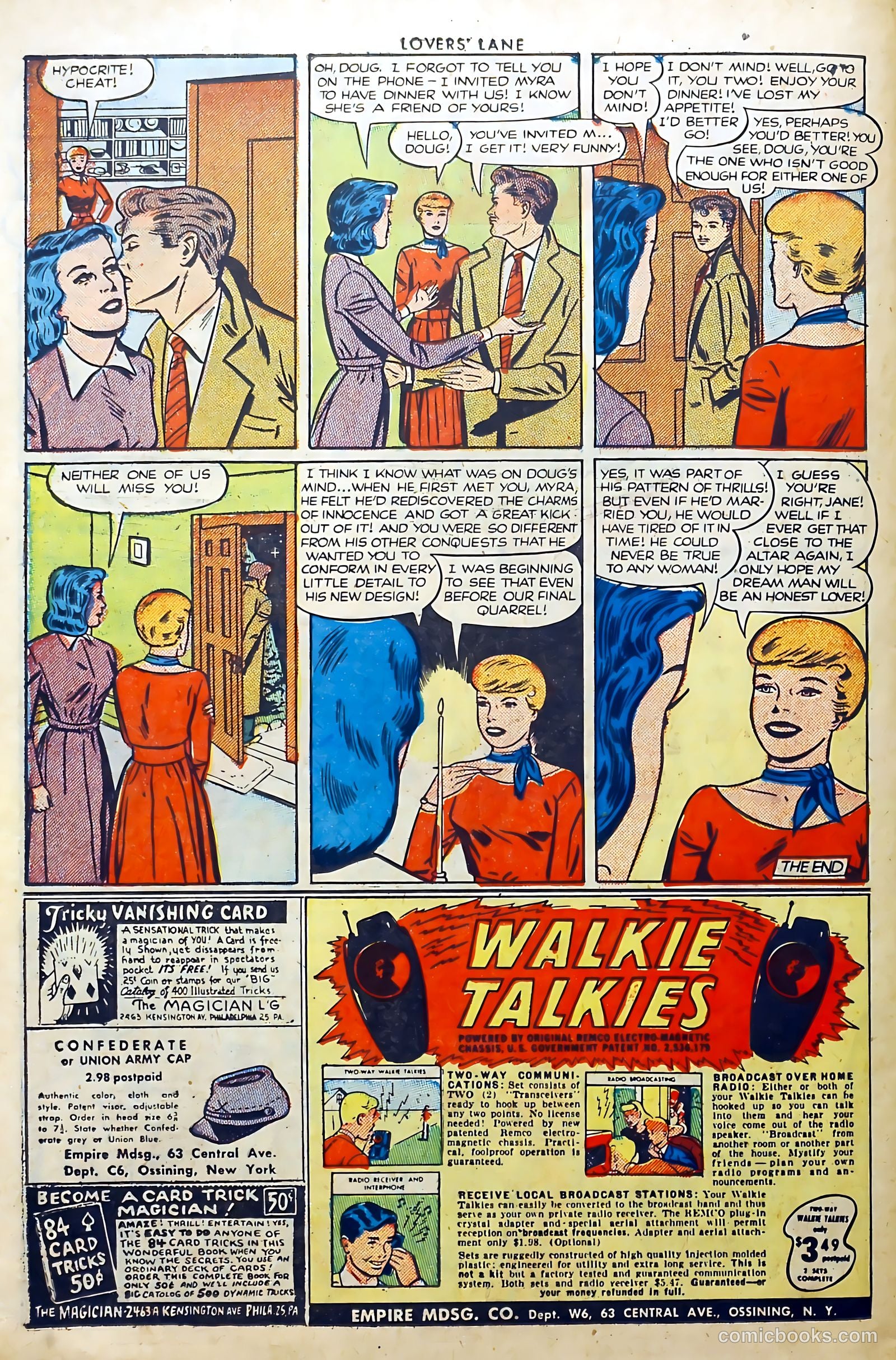 Lovers' Lane #27 (1952) — page 26 of 37