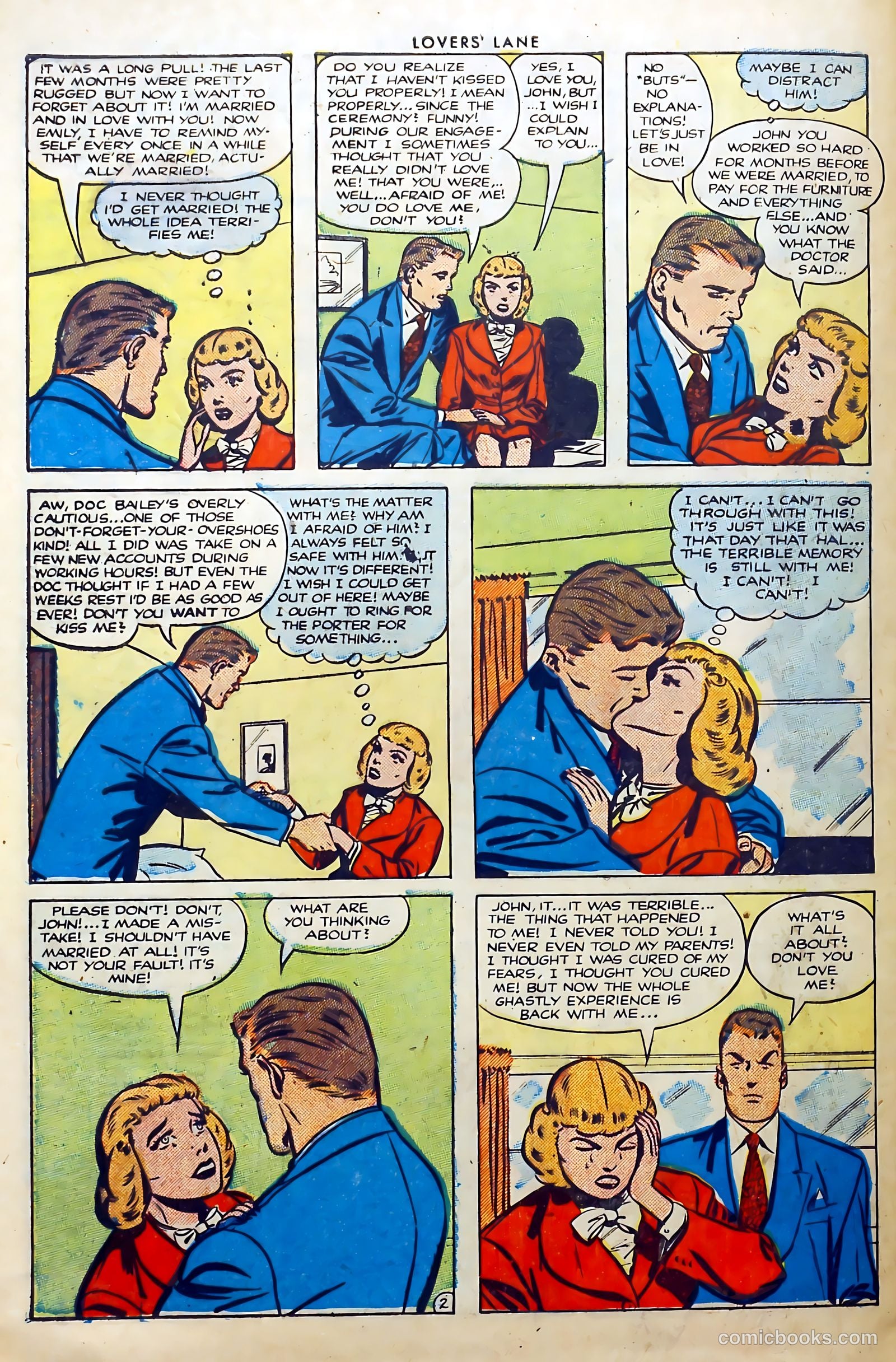 Lovers' Lane #27 (1952) — page 28 of 37