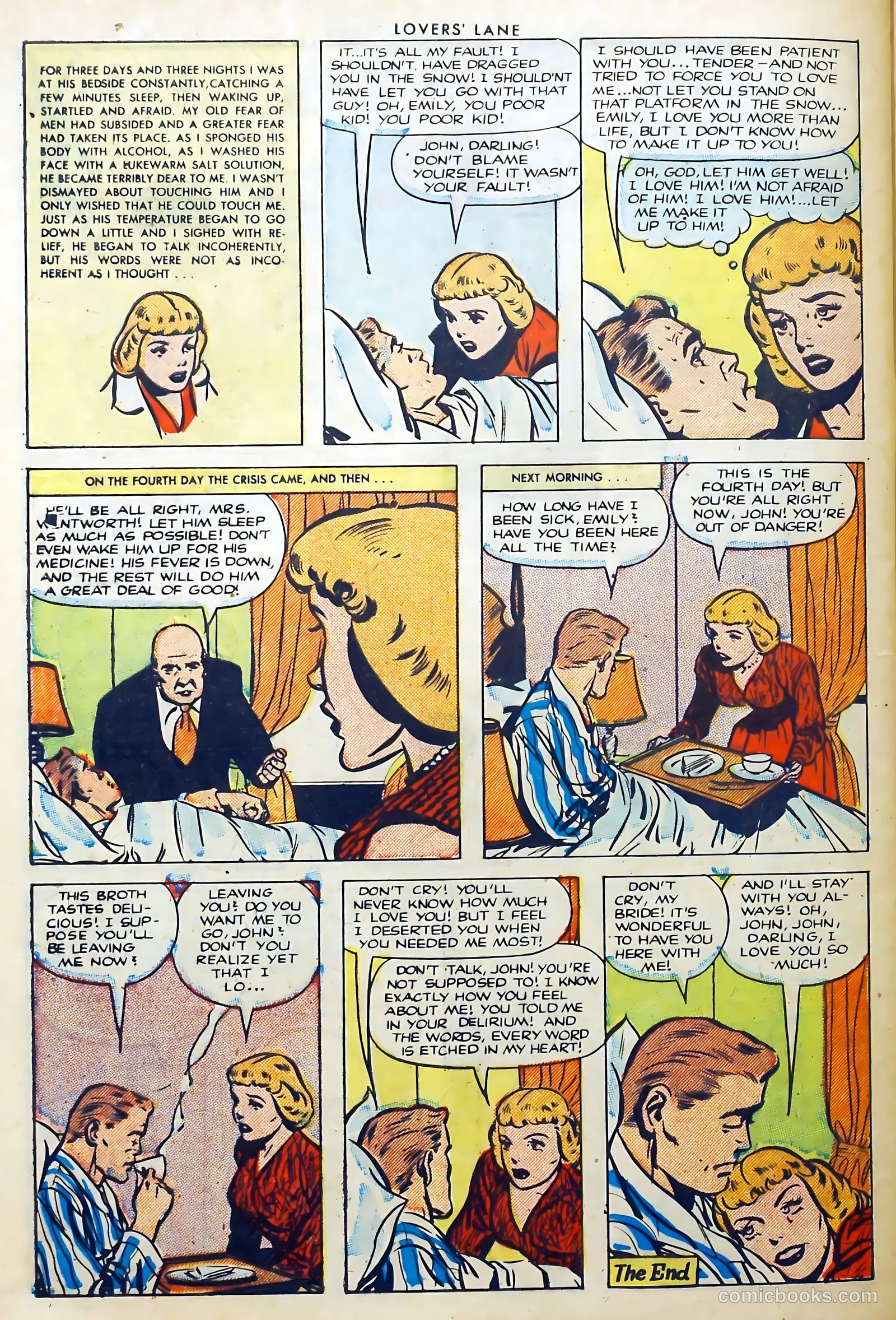 Lovers' Lane #27 (1952) — page 32 of 37