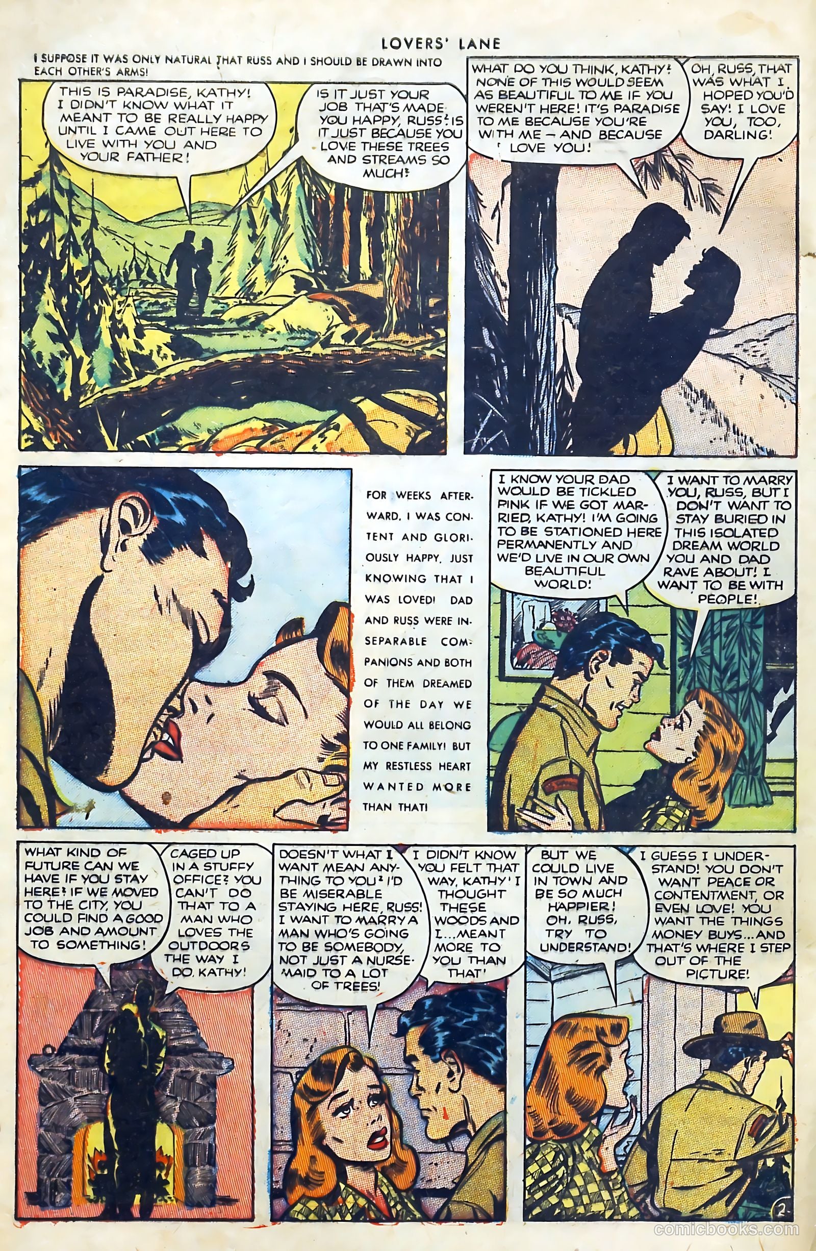 Lovers' Lane #36 (1953, Lev Gleason Publications, Inc.) — page 4 of 37