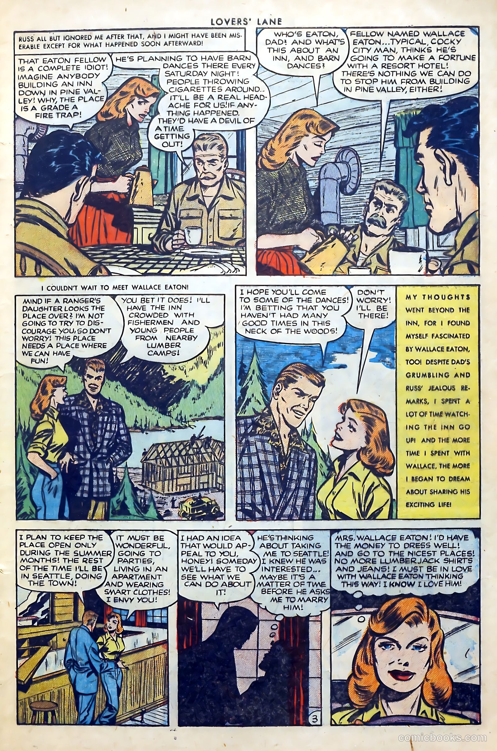 Lovers' Lane #36 (1953, Lev Gleason Publications, Inc.) — page 5 of 37