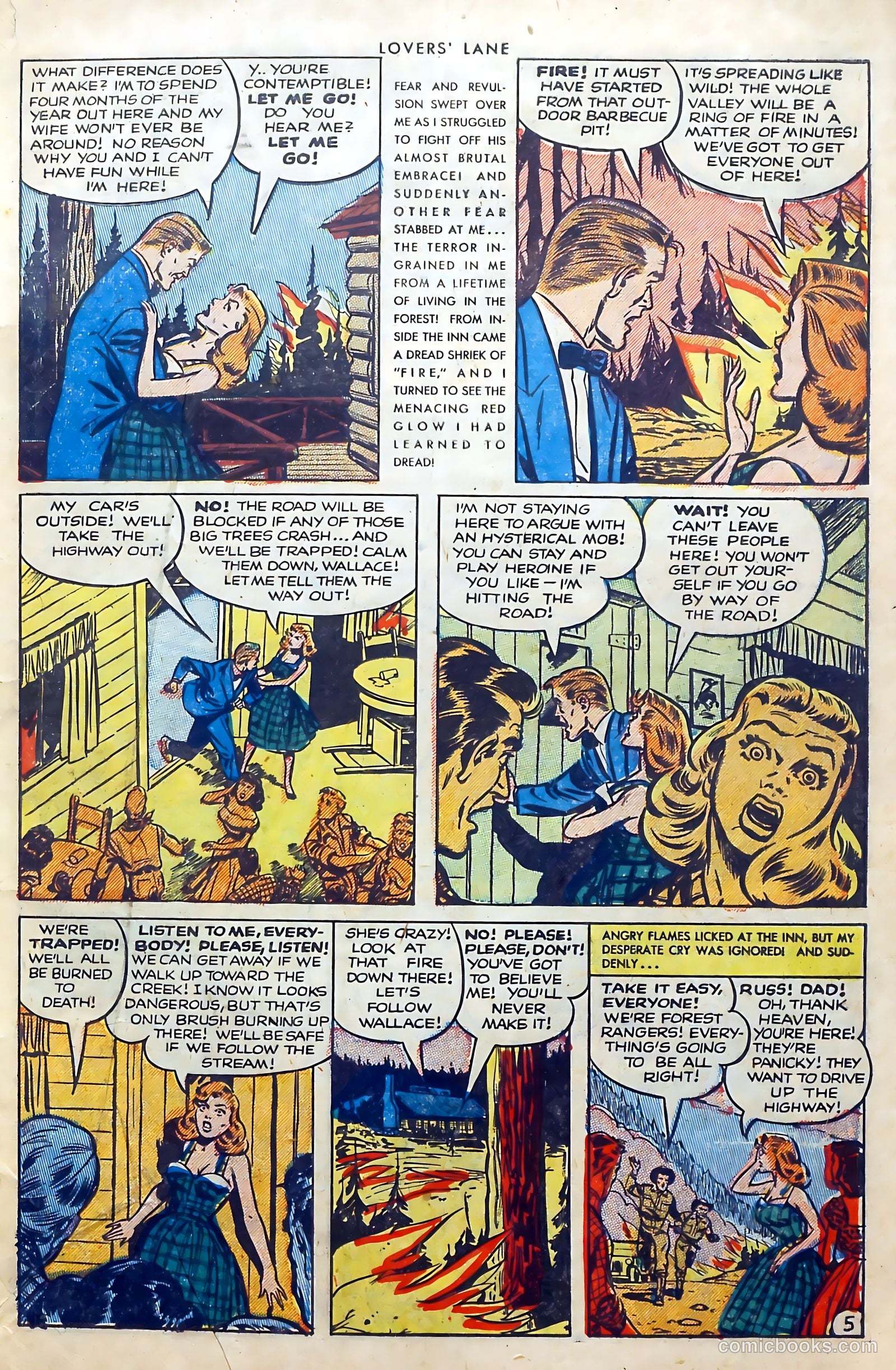 Lovers' Lane #36 (1953, Lev Gleason Publications, Inc.) — page 7 of 37