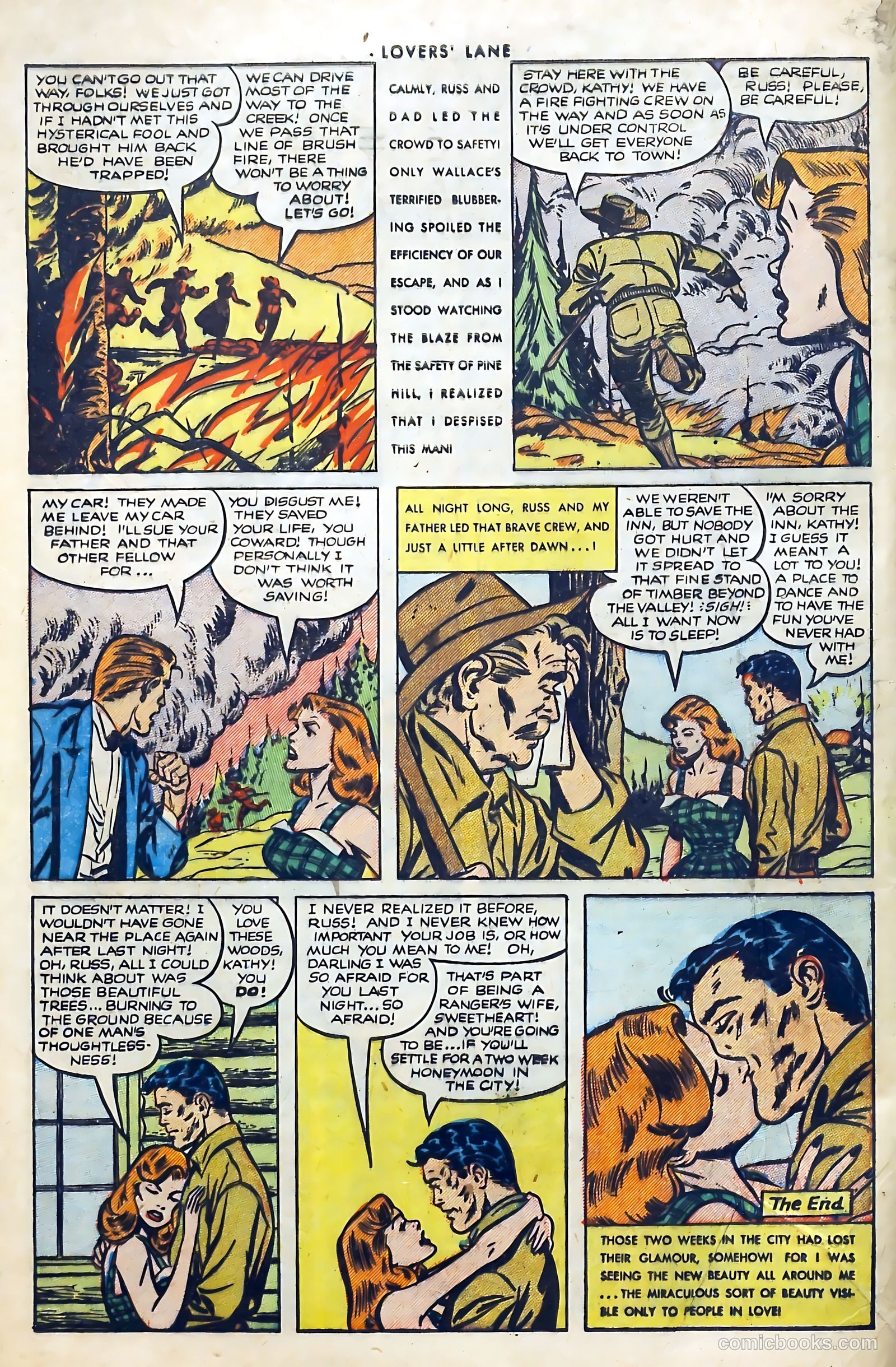 Lovers' Lane #36 (1953, Lev Gleason Publications, Inc.) — page 8 of 37