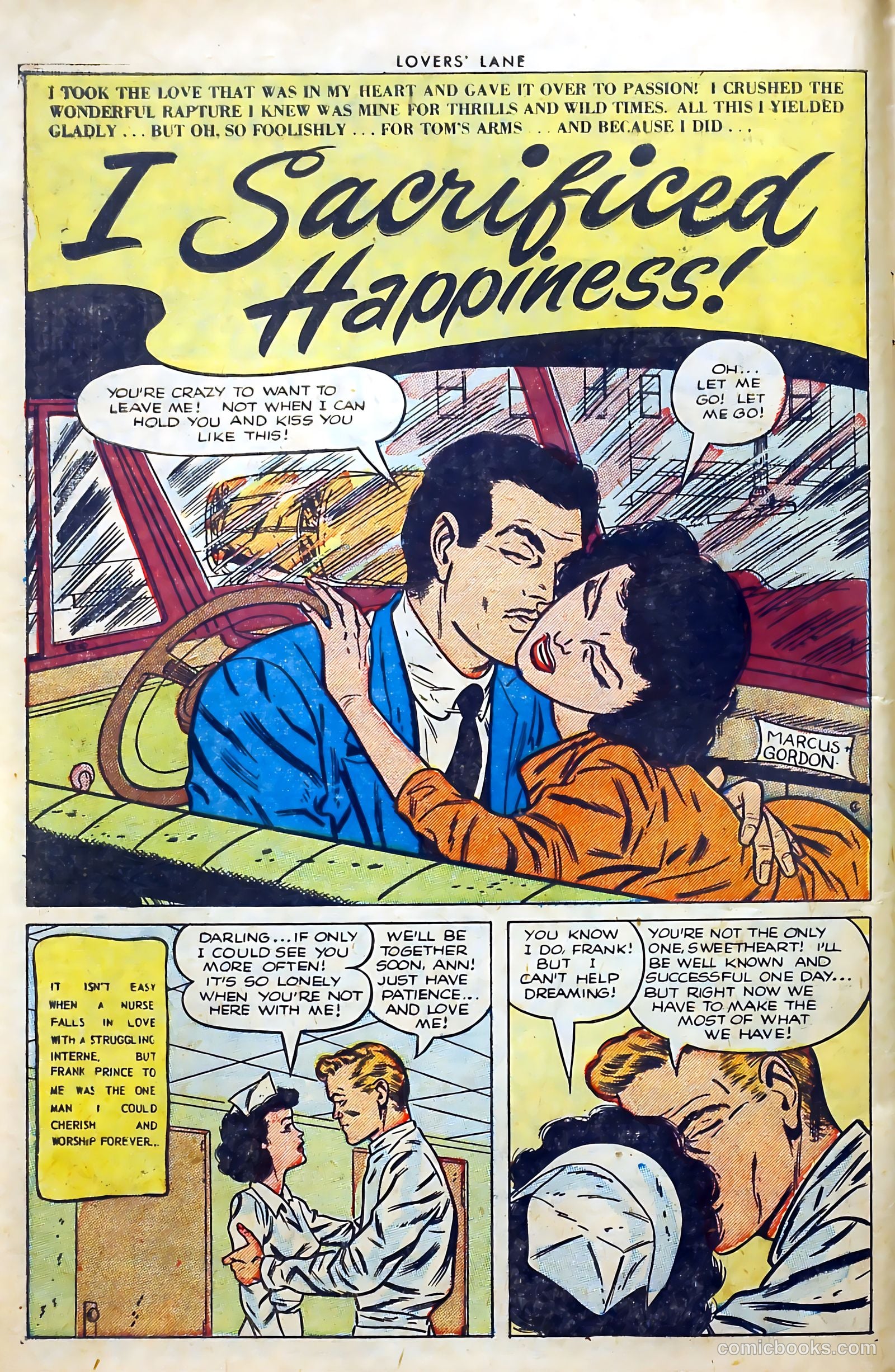 Lovers' Lane #36 (1953, Lev Gleason Publications, Inc.) — page 10 of 37