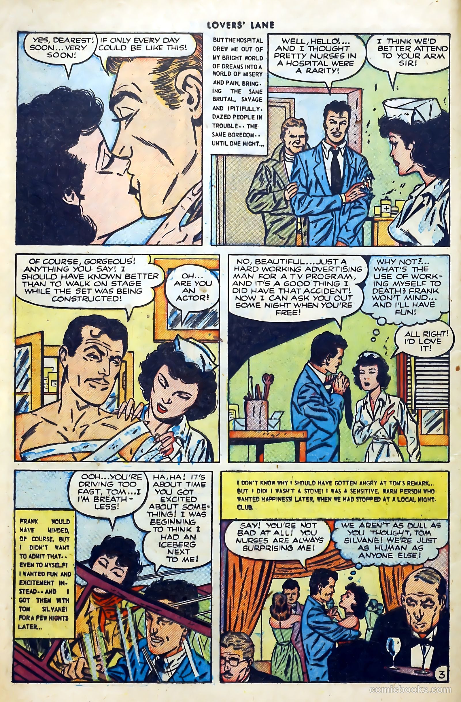 Lovers' Lane #36 (1953, Lev Gleason Publications, Inc.) — page 12 of 37