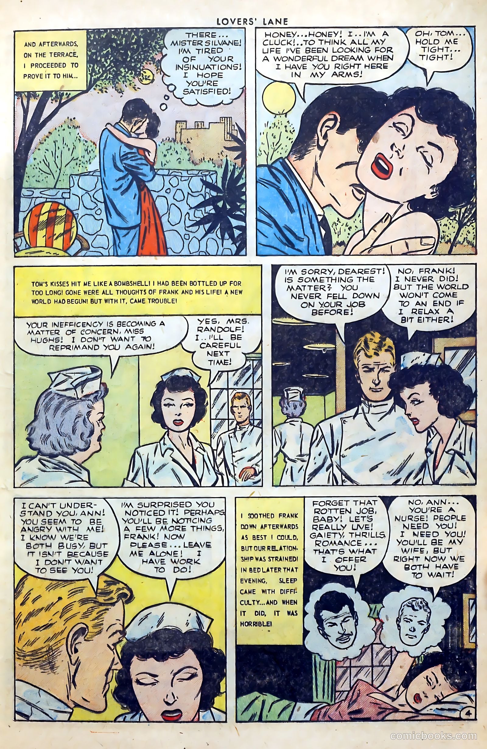 Lovers' Lane #36 (1953, Lev Gleason Publications, Inc.) — page 13 of 37