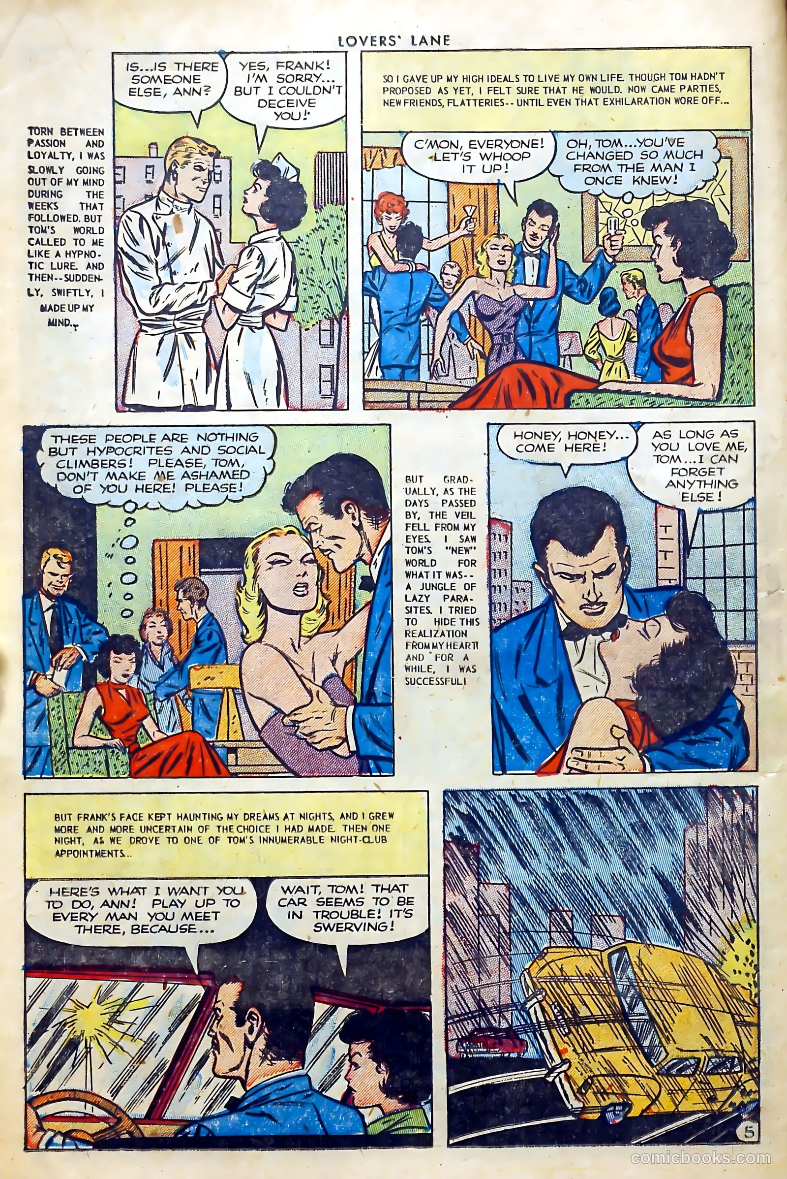 Lovers' Lane #36 (1953, Lev Gleason Publications, Inc.) — page 14 of 37