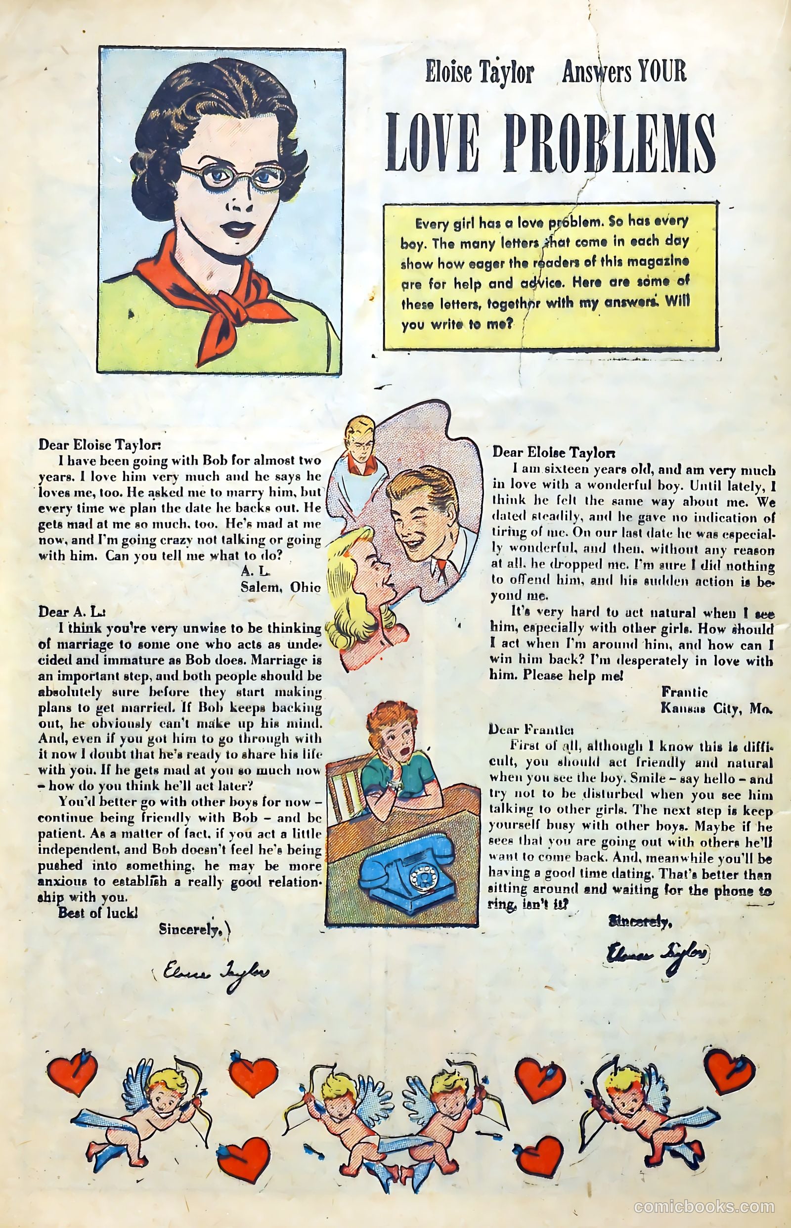 Lovers' Lane #36 (1953, Lev Gleason Publications, Inc.) — page 16 of 37