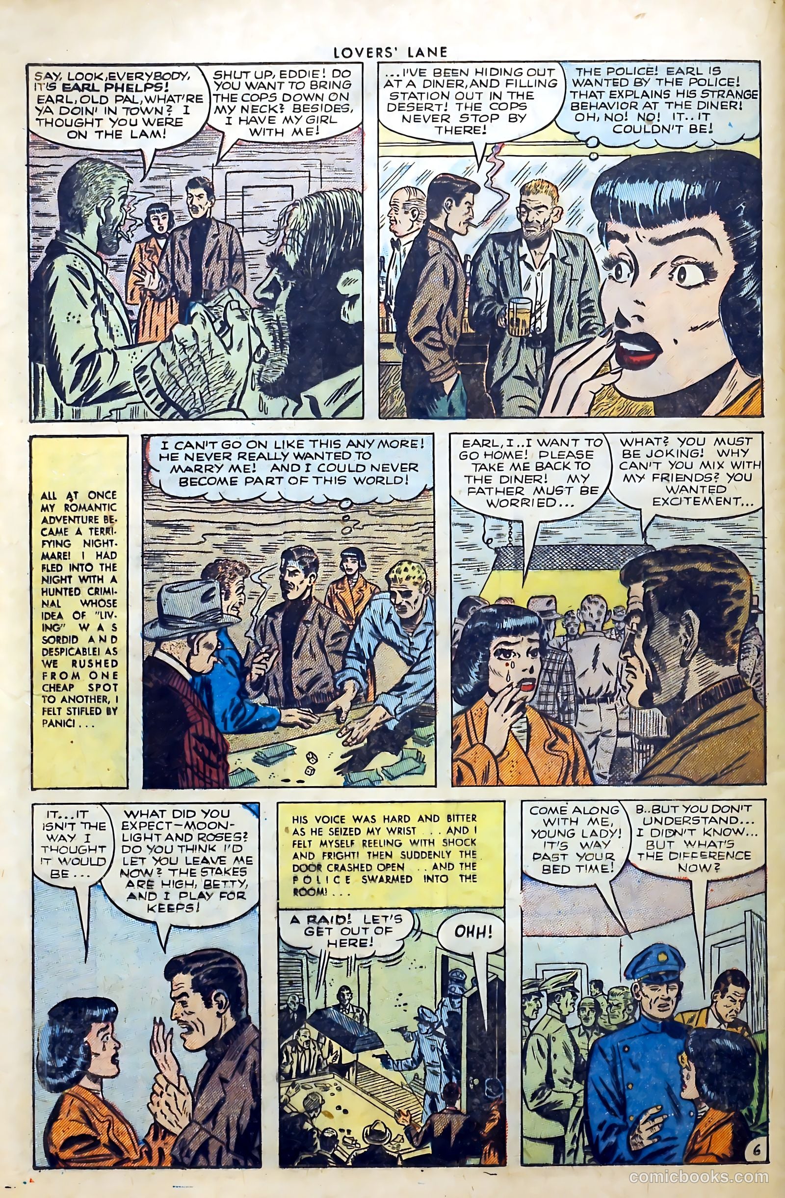 Lovers' Lane #36 (1953, Lev Gleason Publications, Inc.) — page 24 of 37
