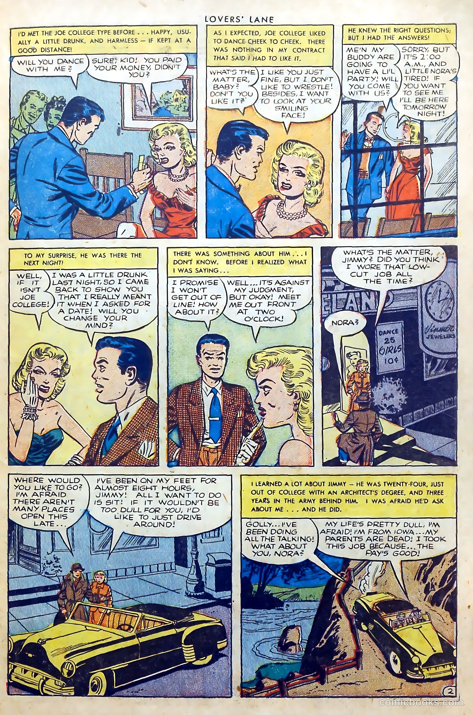 Lovers' Lane #36 (1953, Lev Gleason Publications, Inc.) — page 27 of 37