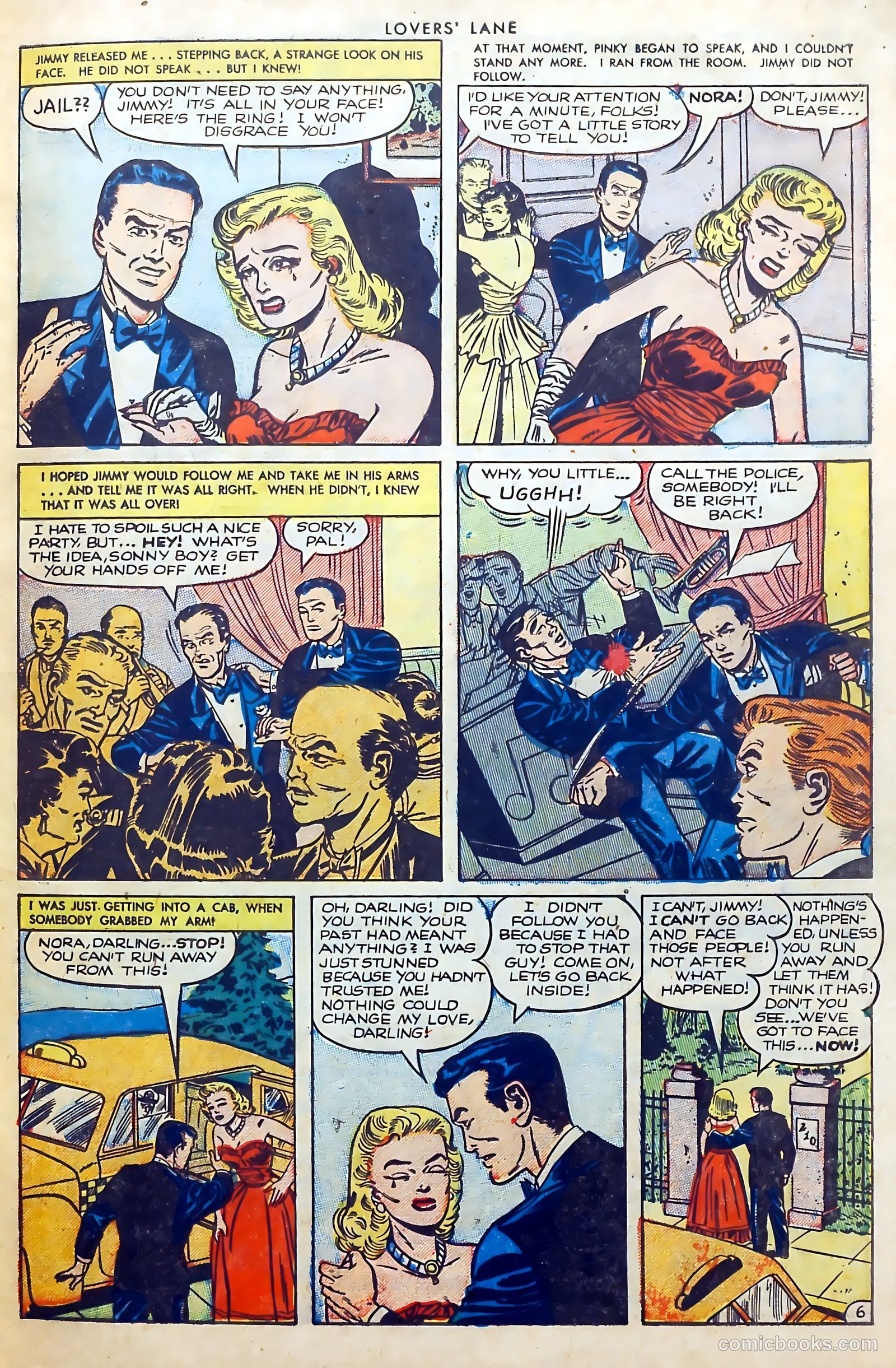 Lovers' Lane #36 (1953, Lev Gleason Publications, Inc.) — page 31 of 37
