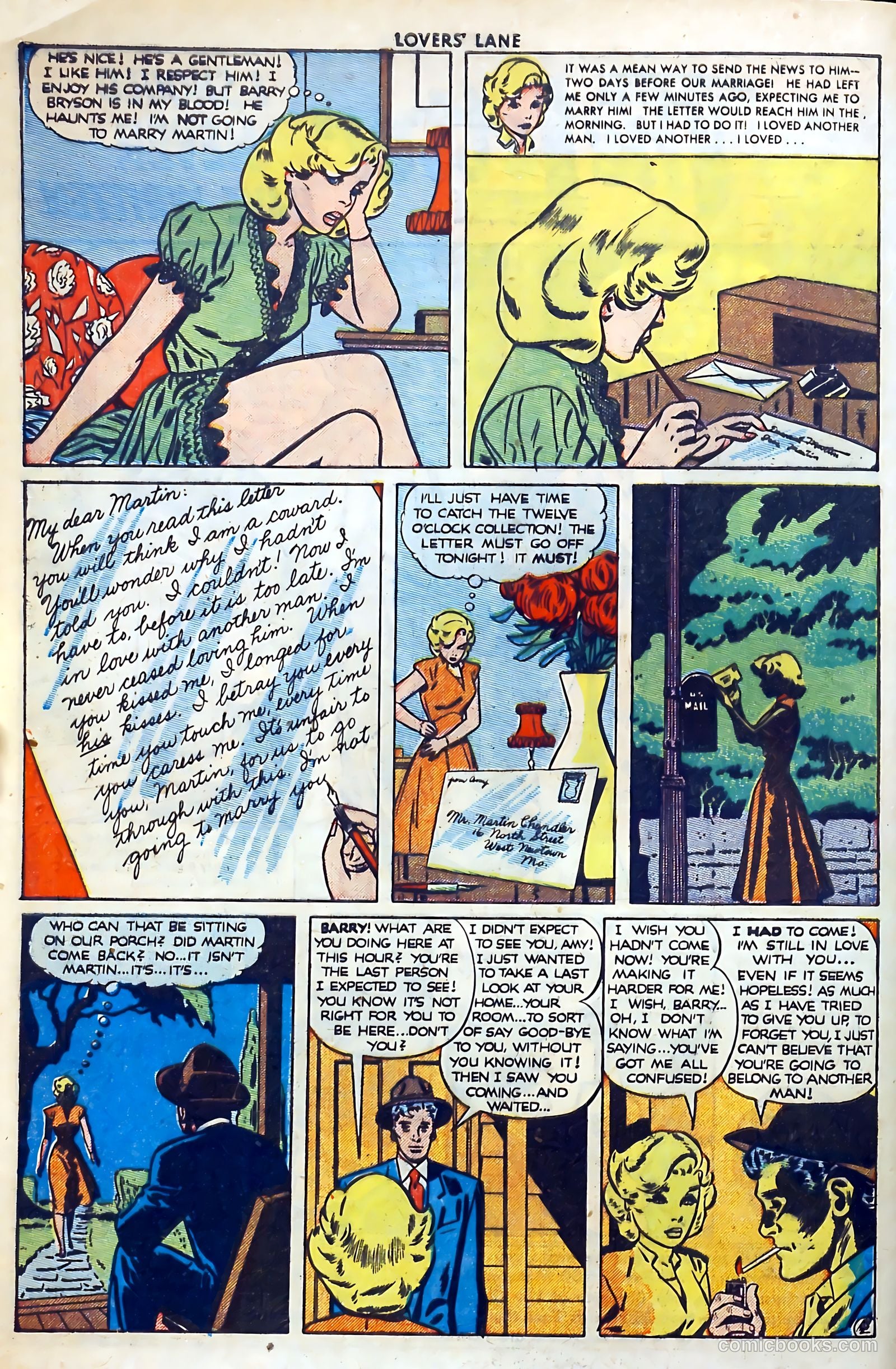 Lovers' Lane #5 (1950, Lev Gleason Publications, Inc.) — page 4 of 53