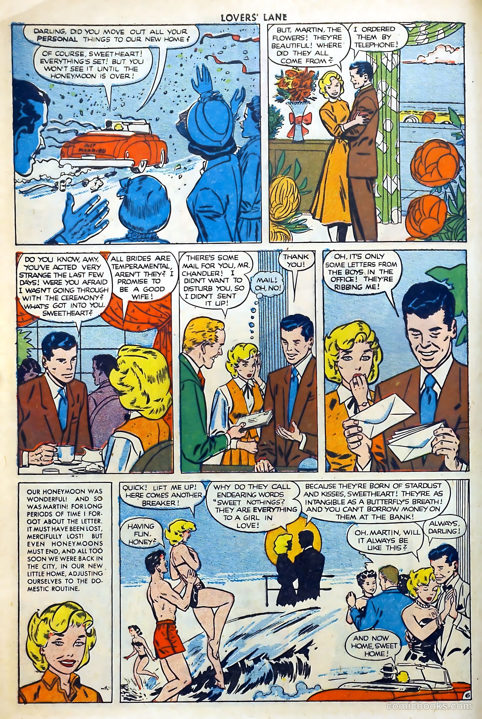 Lovers' Lane #5 (1950, Lev Gleason Publications, Inc.) — page 8 of 53