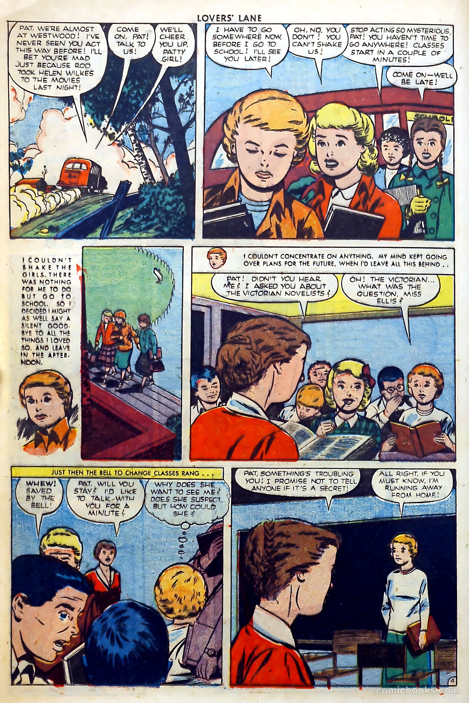 Lovers' Lane #5 (1950, Lev Gleason Publications, Inc.) — page 18 of 53
