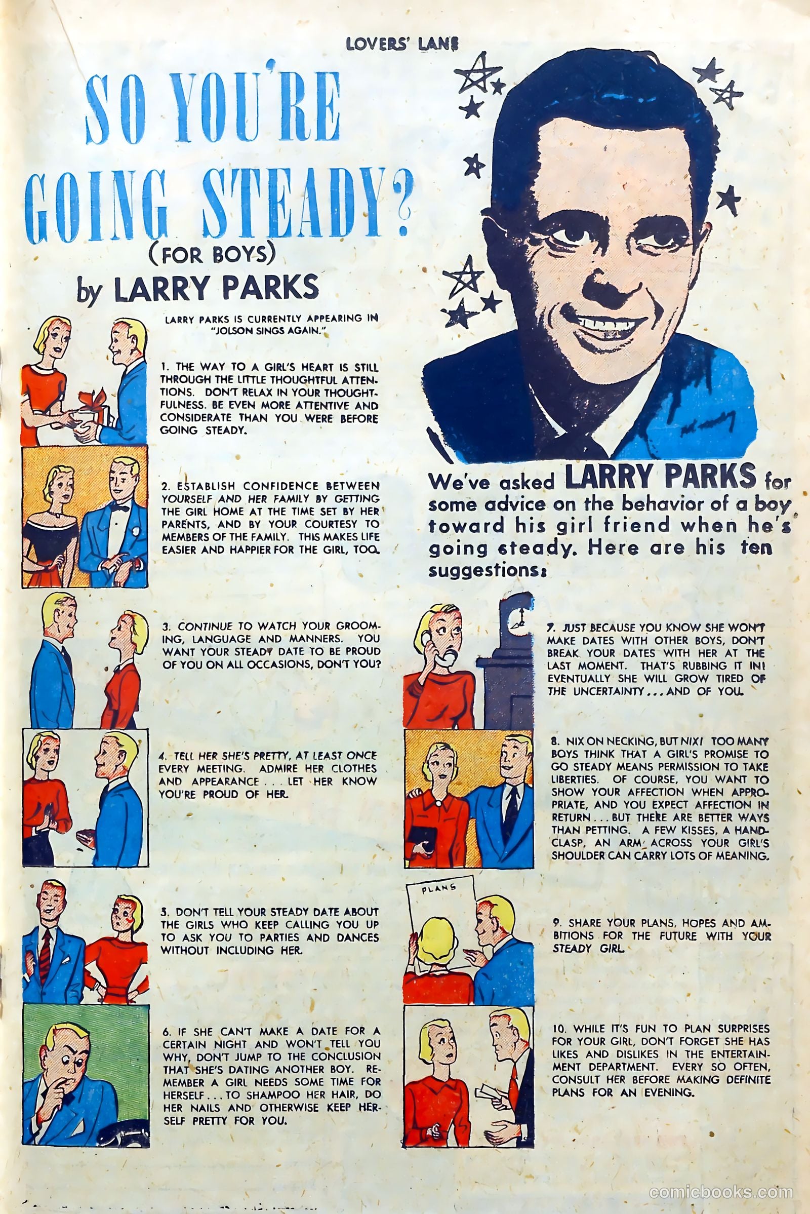 Lovers' Lane #5 (1950, Lev Gleason Publications, Inc.) — page 27 of 53