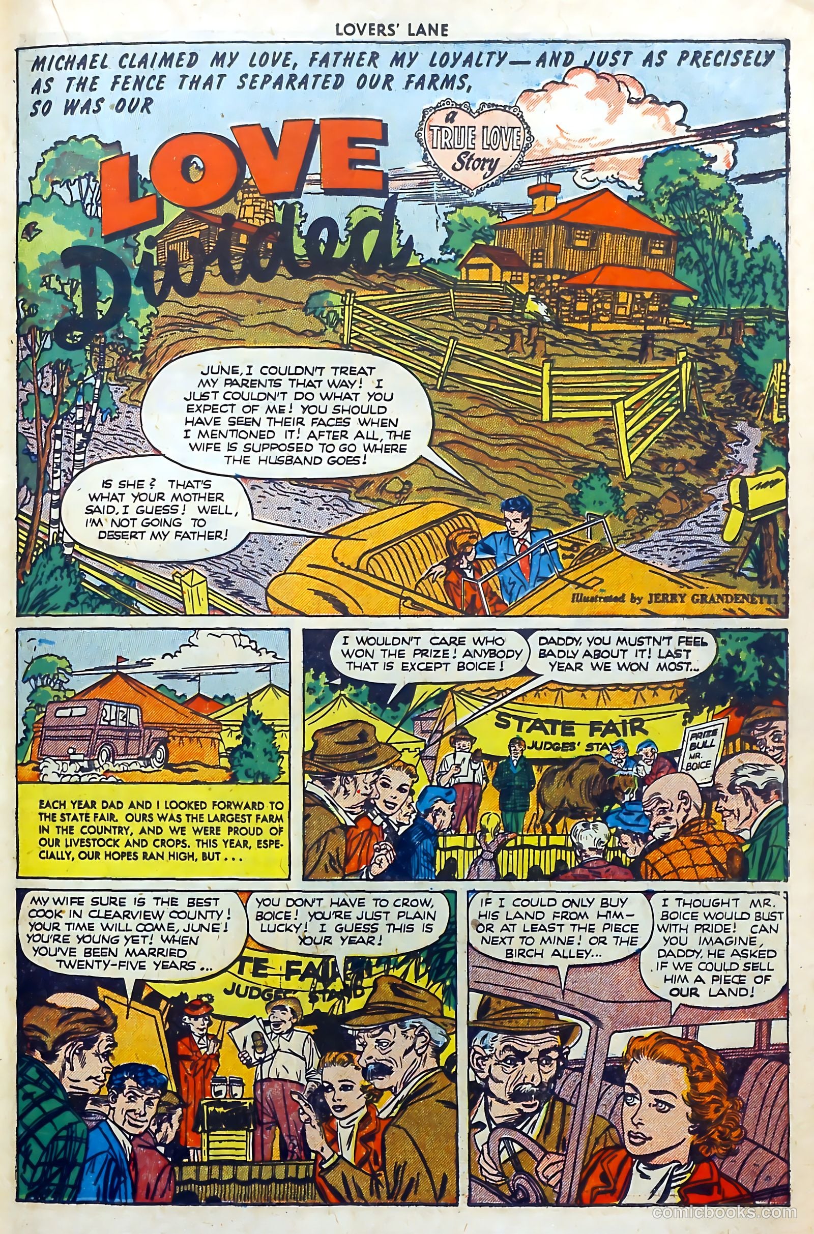 Lovers' Lane #5 (1950, Lev Gleason Publications, Inc.) — page 29 of 53