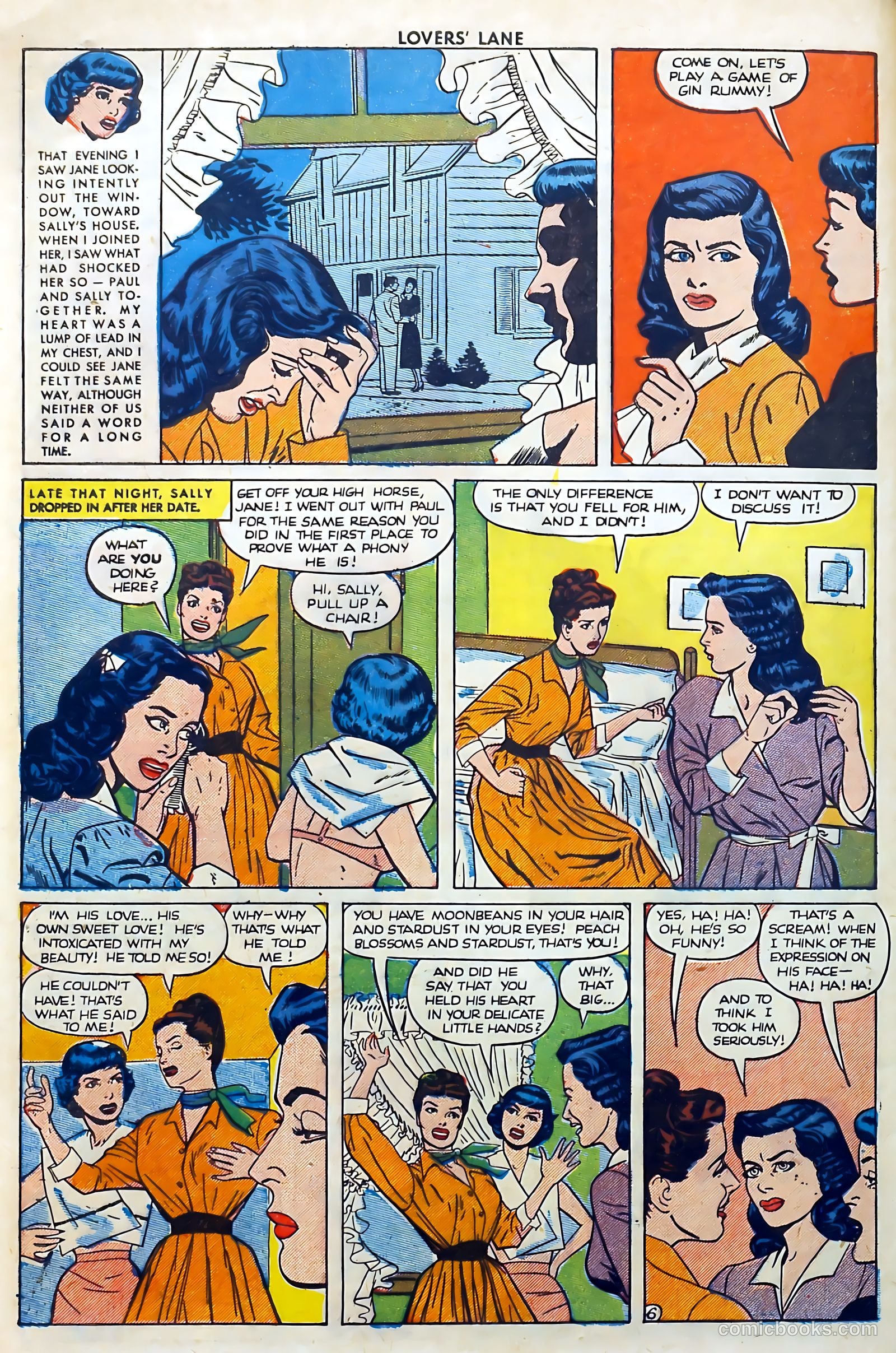 Lovers' Lane #5 (1950, Lev Gleason Publications, Inc.) — page 44 of 53