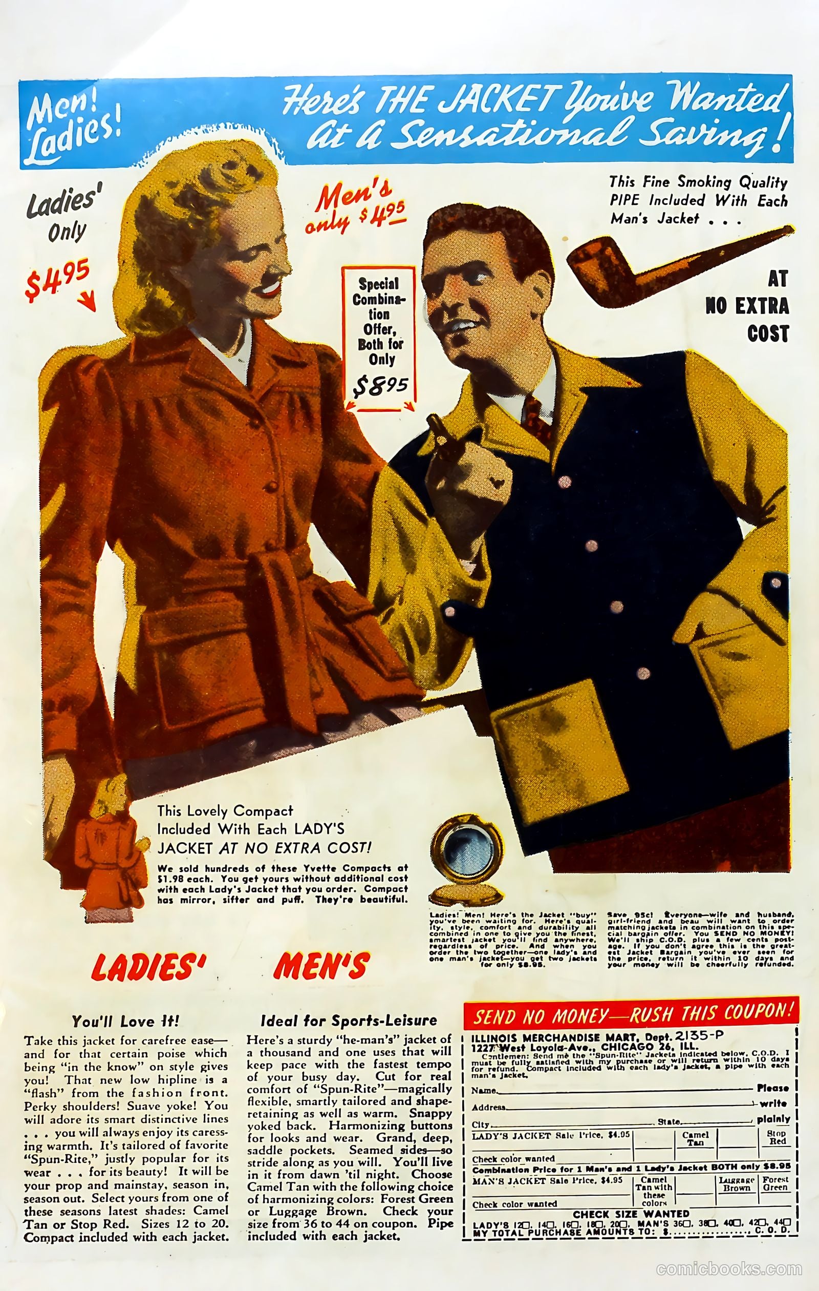Lovers' Lane #5 (1950, Lev Gleason Publications, Inc.) — page 52 of 53