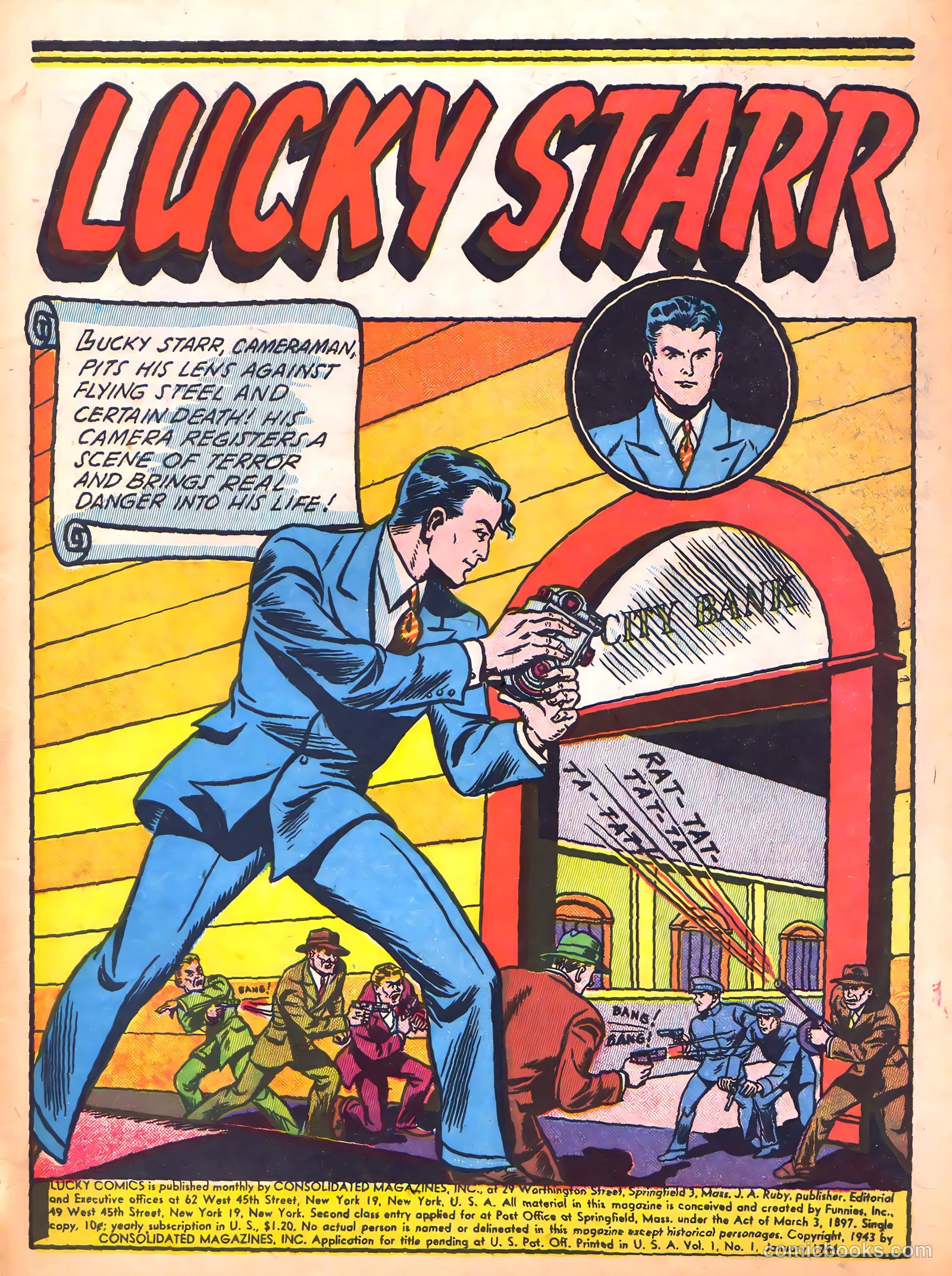 Lucky Comics #1 (1943) — page 3