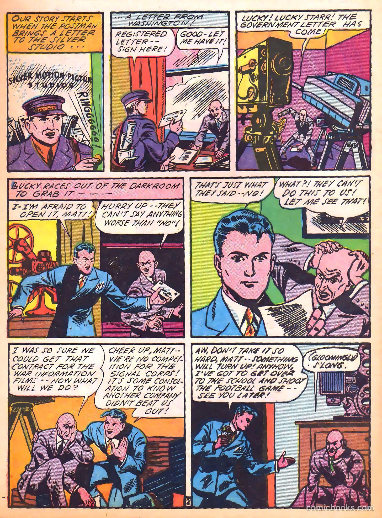Lucky Comics #1 (1943) — page 4