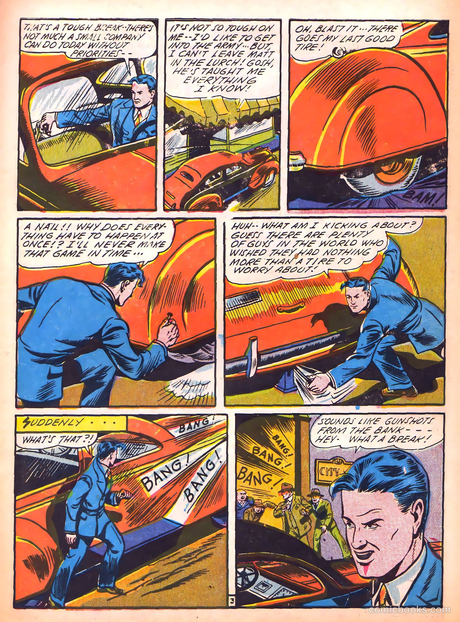 Lucky Comics #1 (1943) — page 7