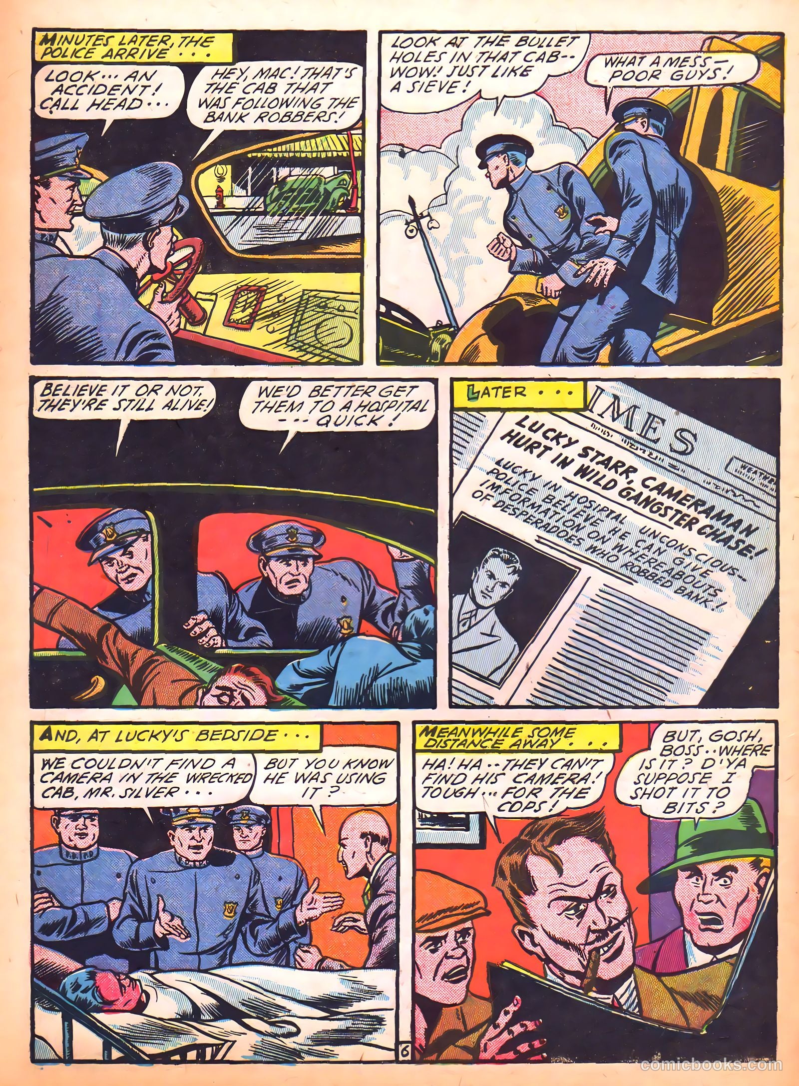 Lucky Comics #1 (1943) — page 8