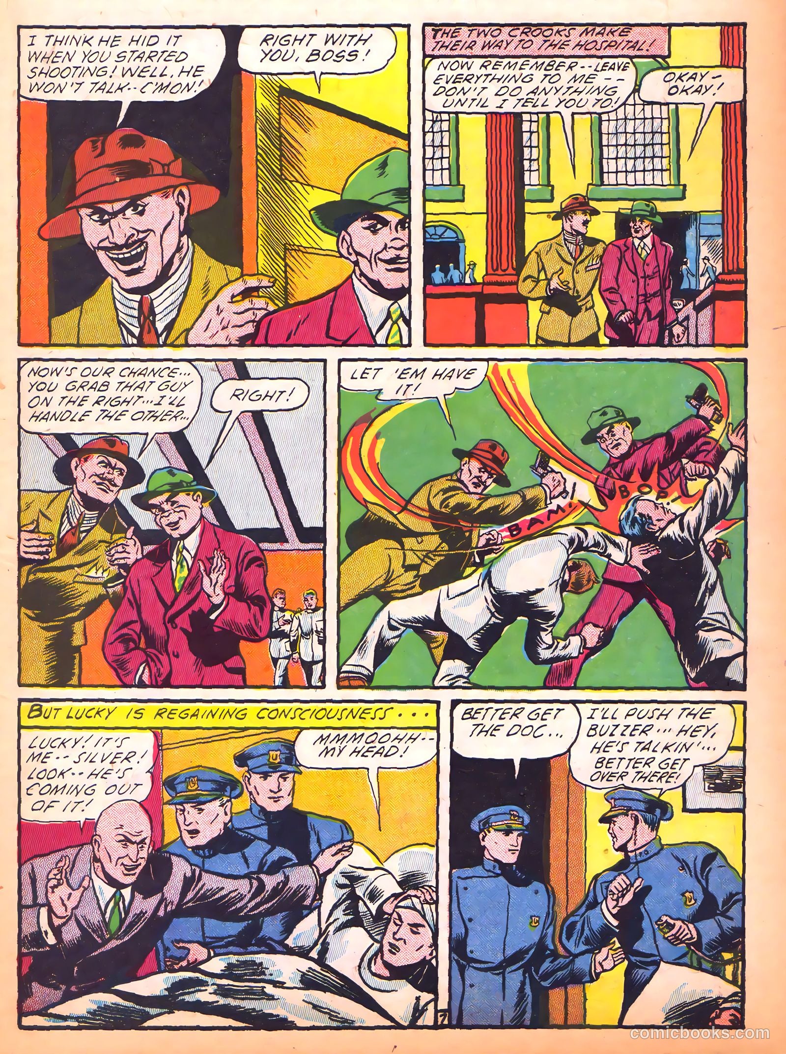 Lucky Comics #1 (1943) — page 9