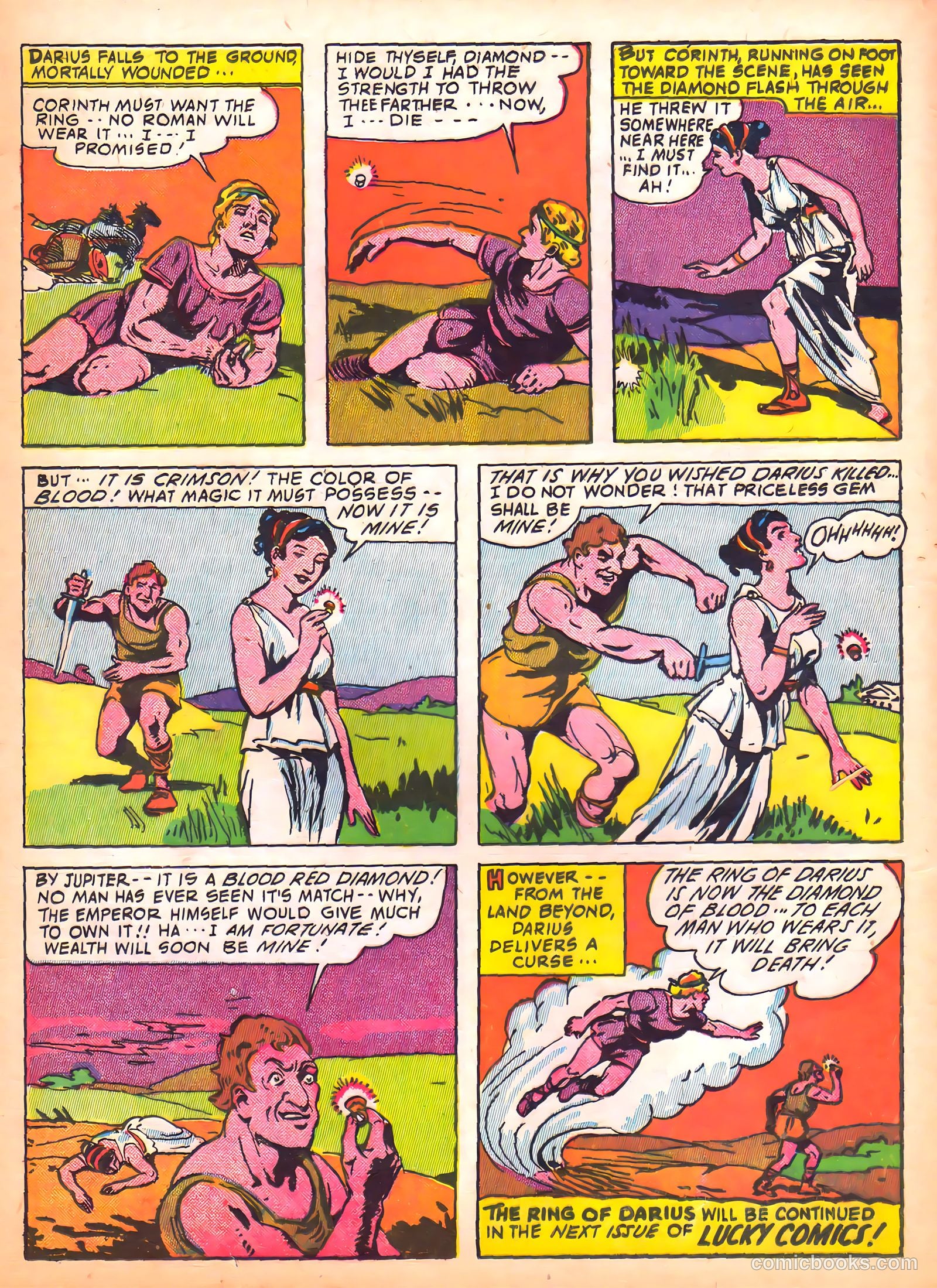 Lucky Comics #1 (1943) — page 22