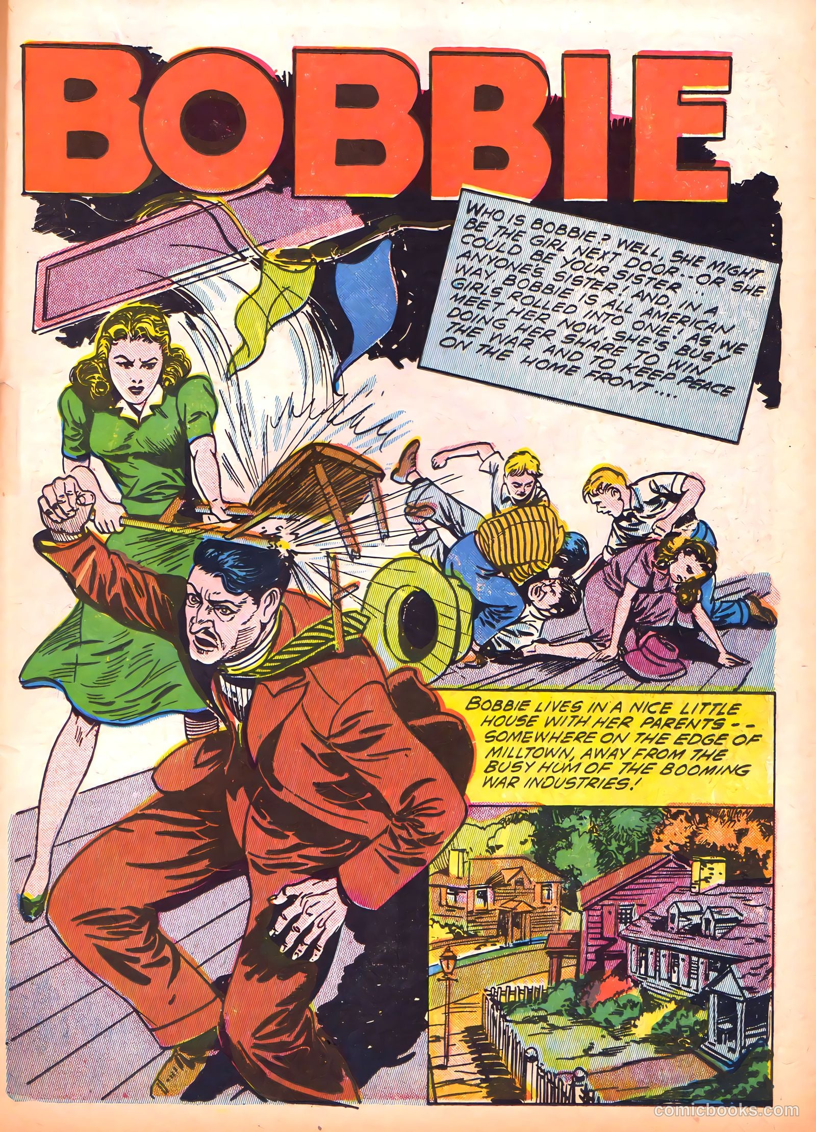 Lucky Comics #1 (1943) — page 25