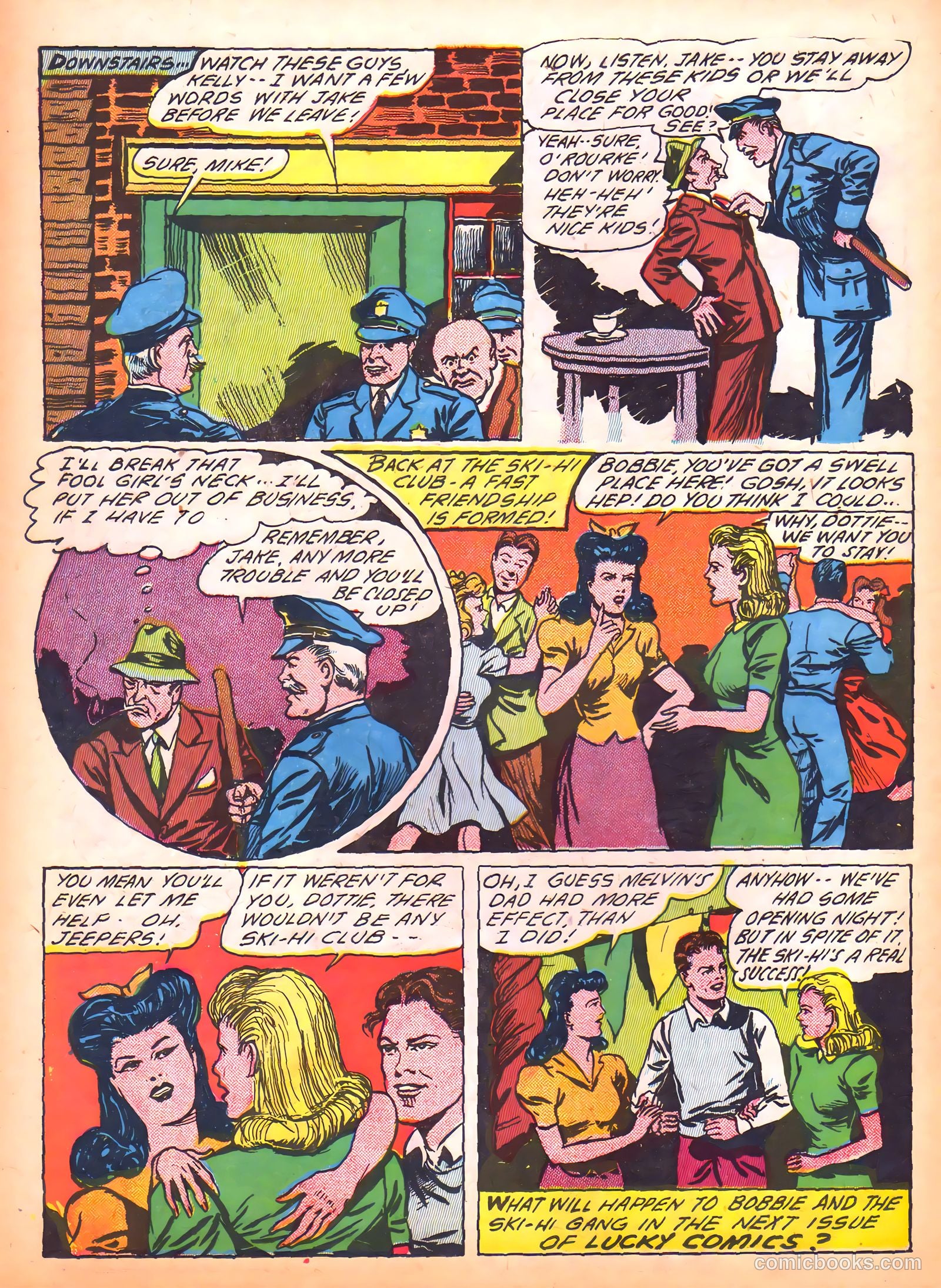 Lucky Comics #1 (1943) — page 34