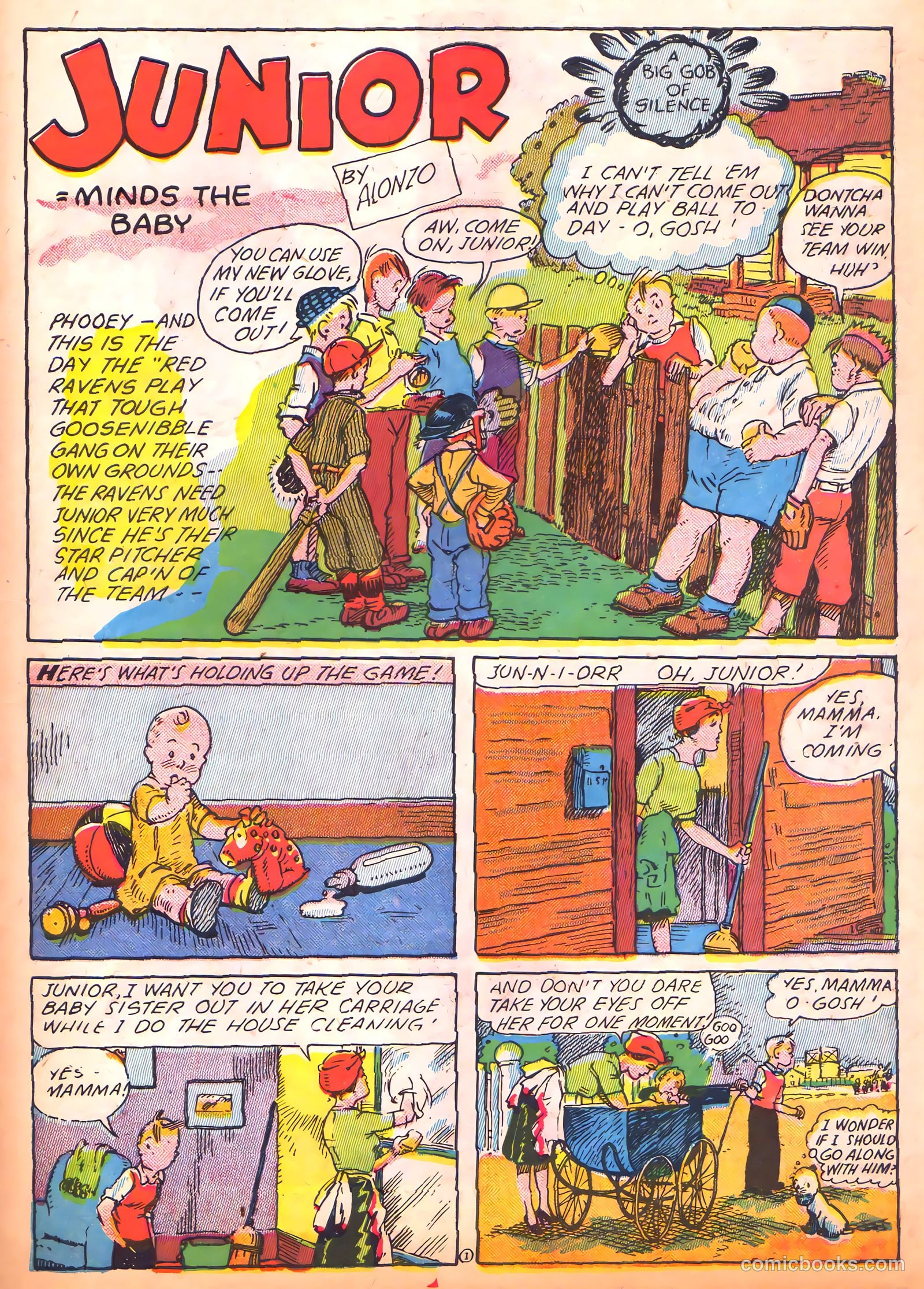 Lucky Comics #1 (1943) — page 35
