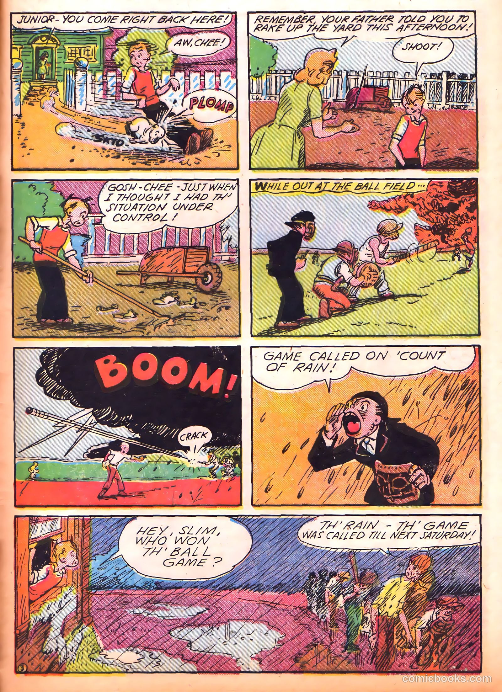 Lucky Comics #1 (1943) — page 37