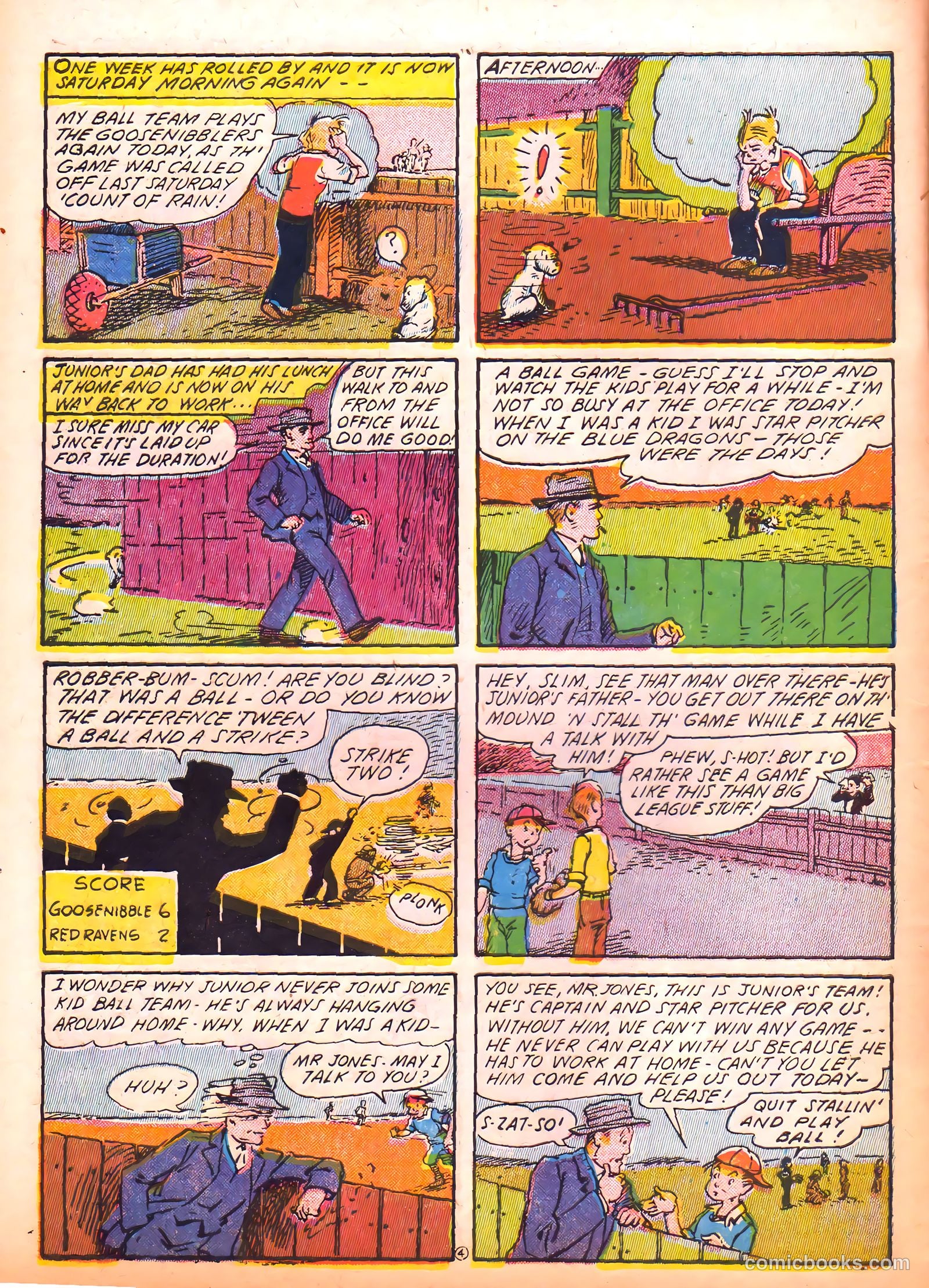 Lucky Comics #1 (1943) — page 38
