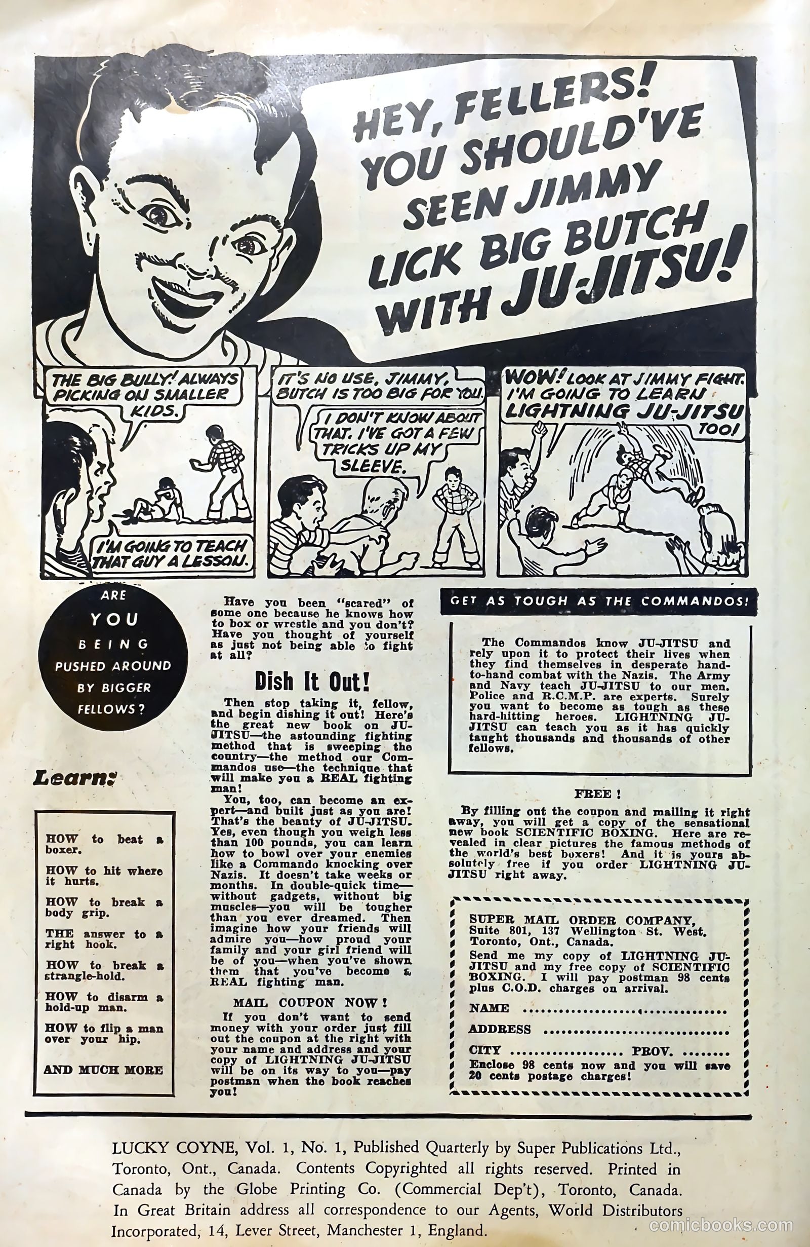 Lucky Comics #1 (1941) — page 2 of 52