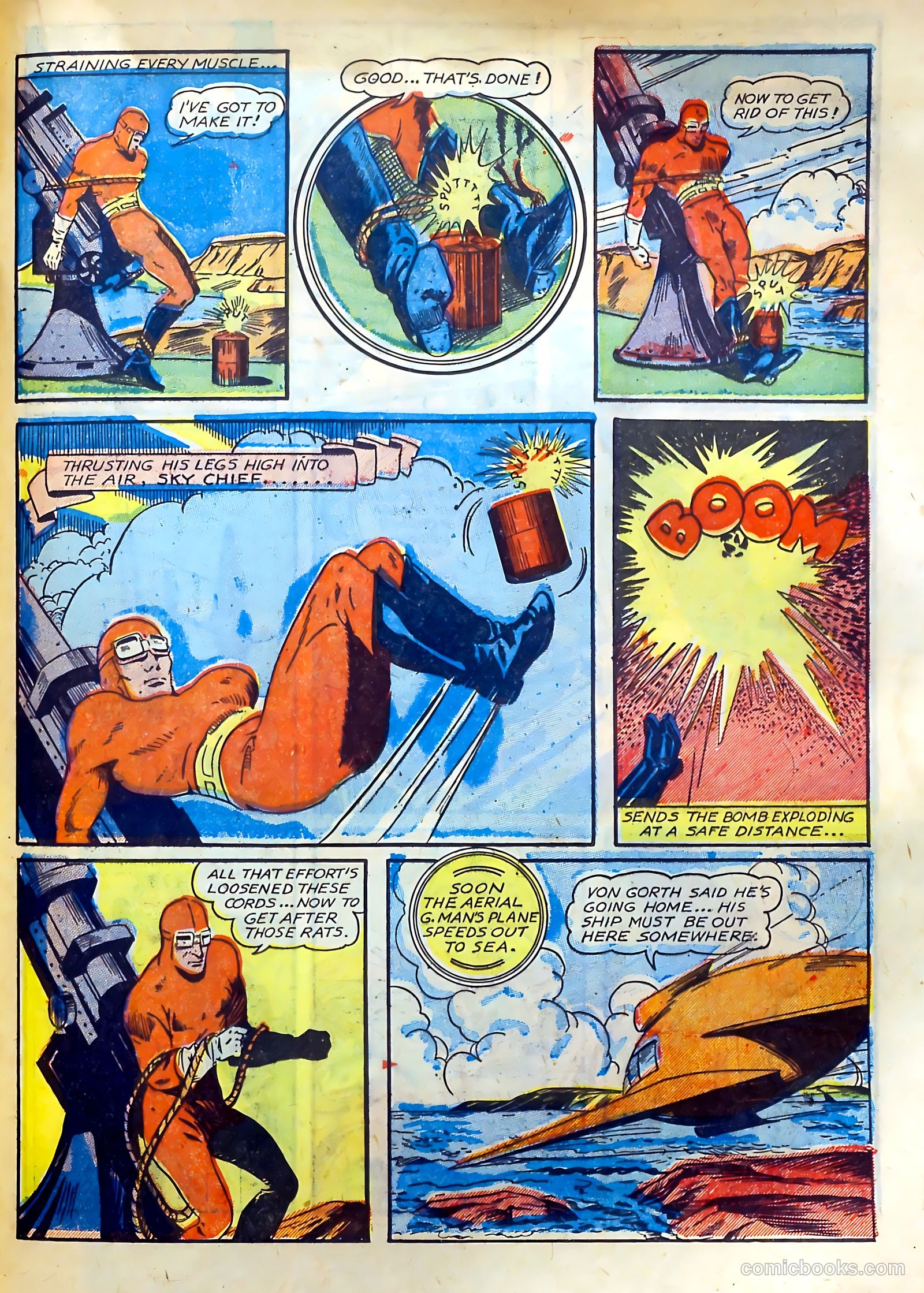 Lucky Comics #1 (1941) — page 35 of 52
