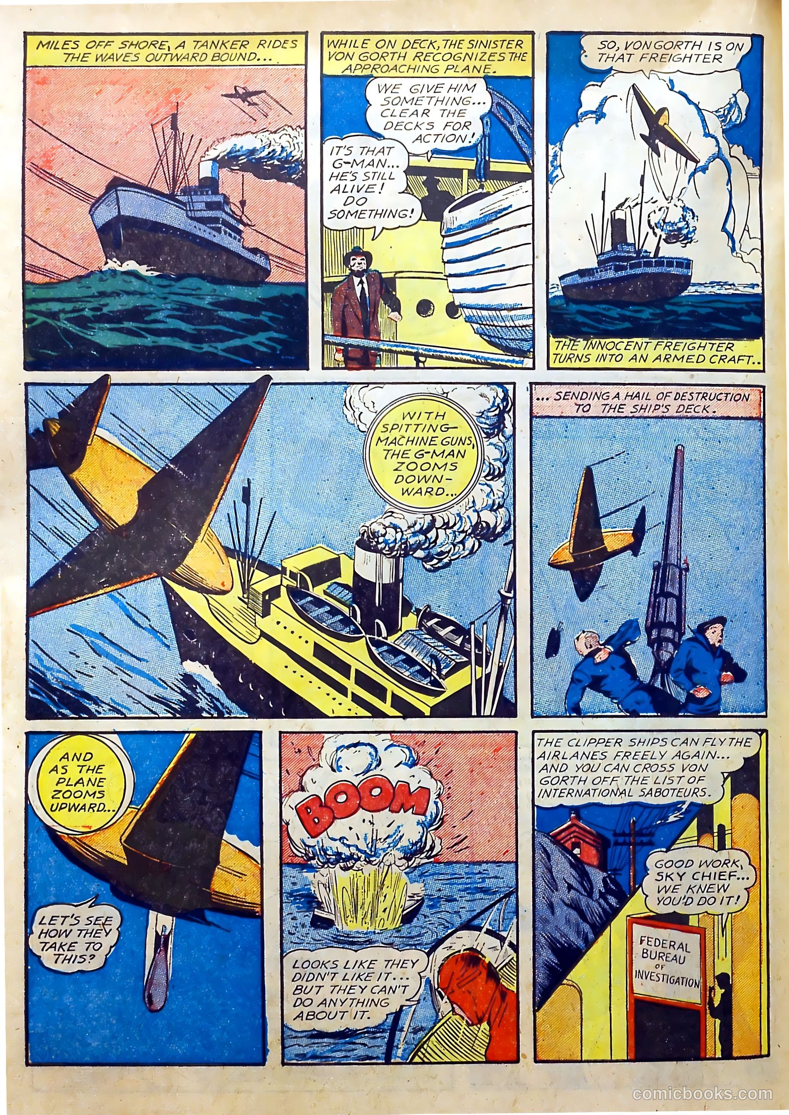 Lucky Comics #1 (1941) — page 36 of 52