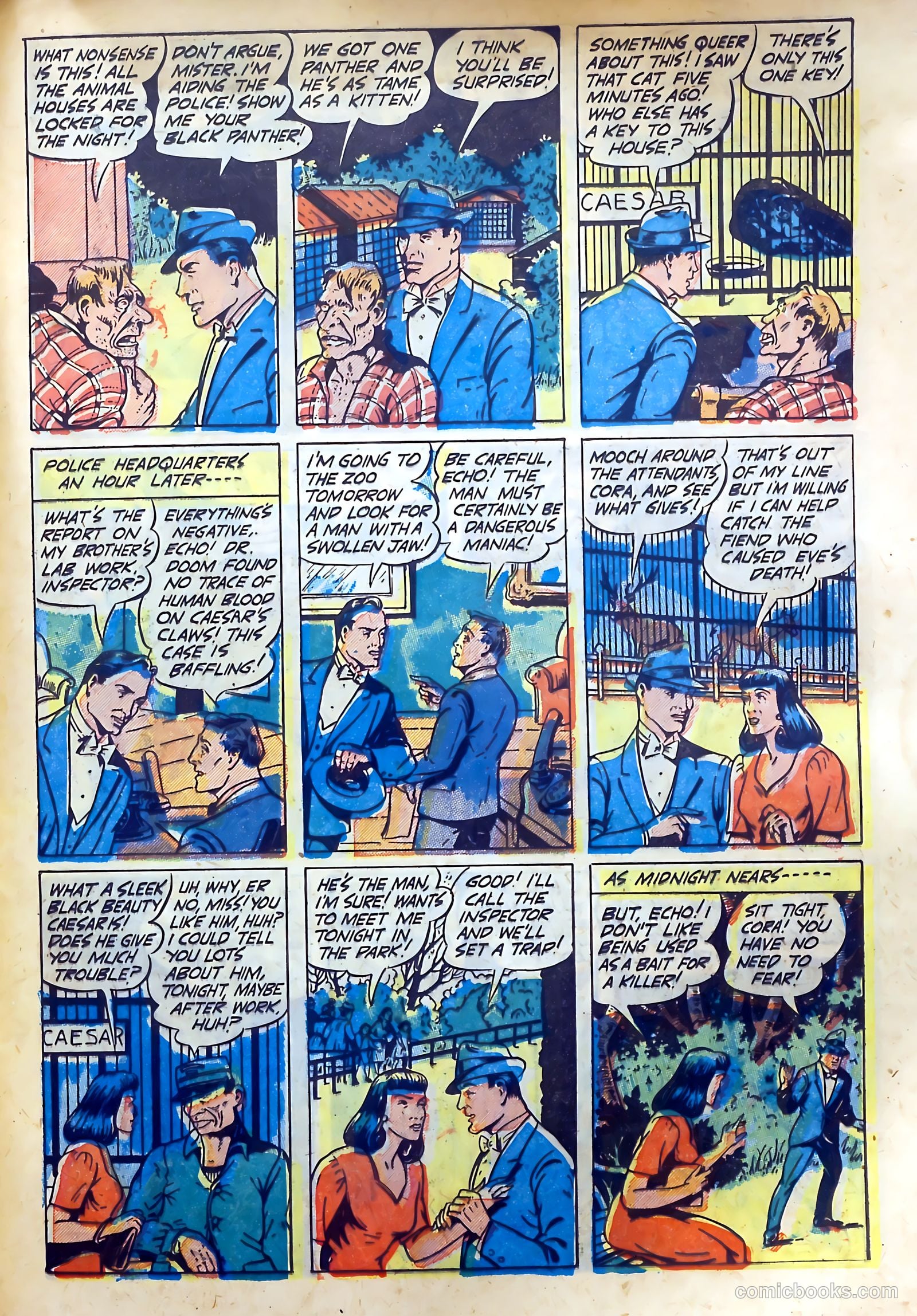 Lucky Comics #1 (1941) — page 45 of 52