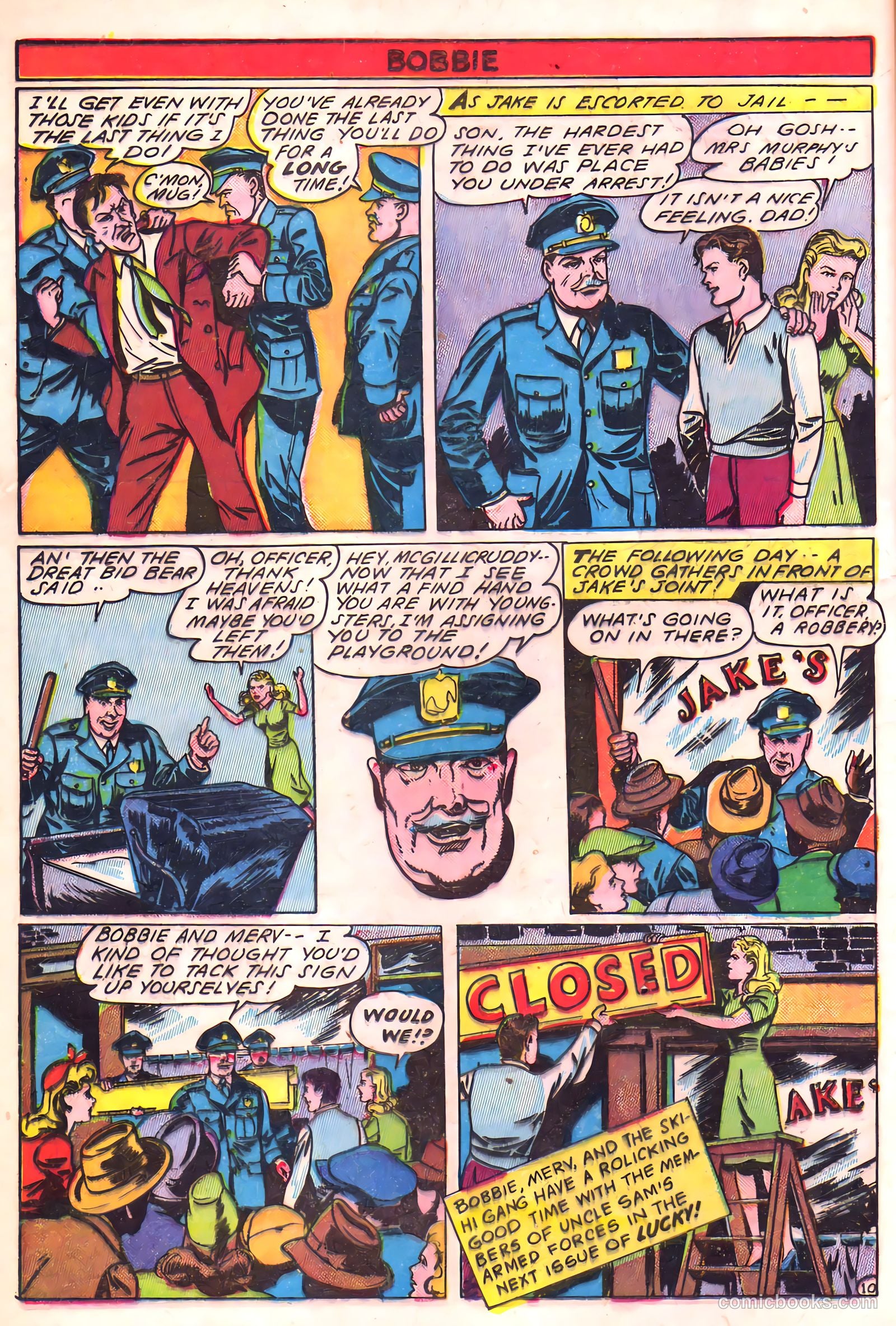 Lucky Comics #2 (1945) — page 12