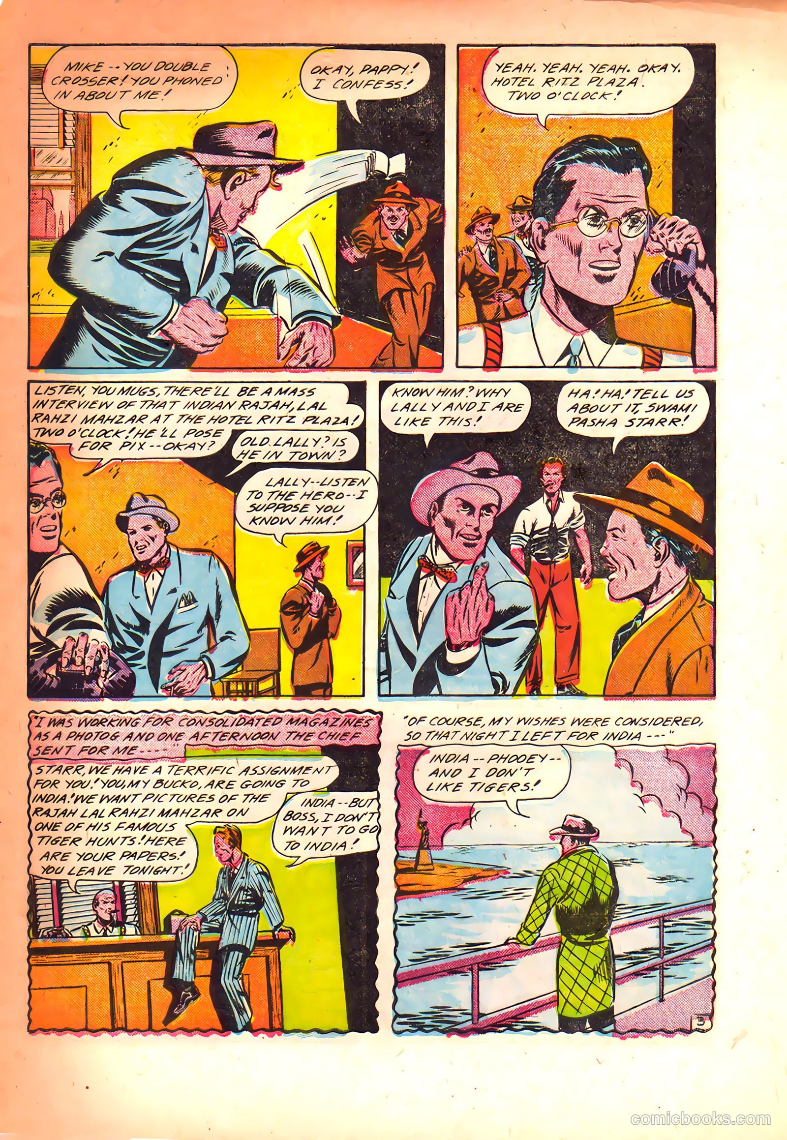 Lucky Comics #3 (1945) — page 5